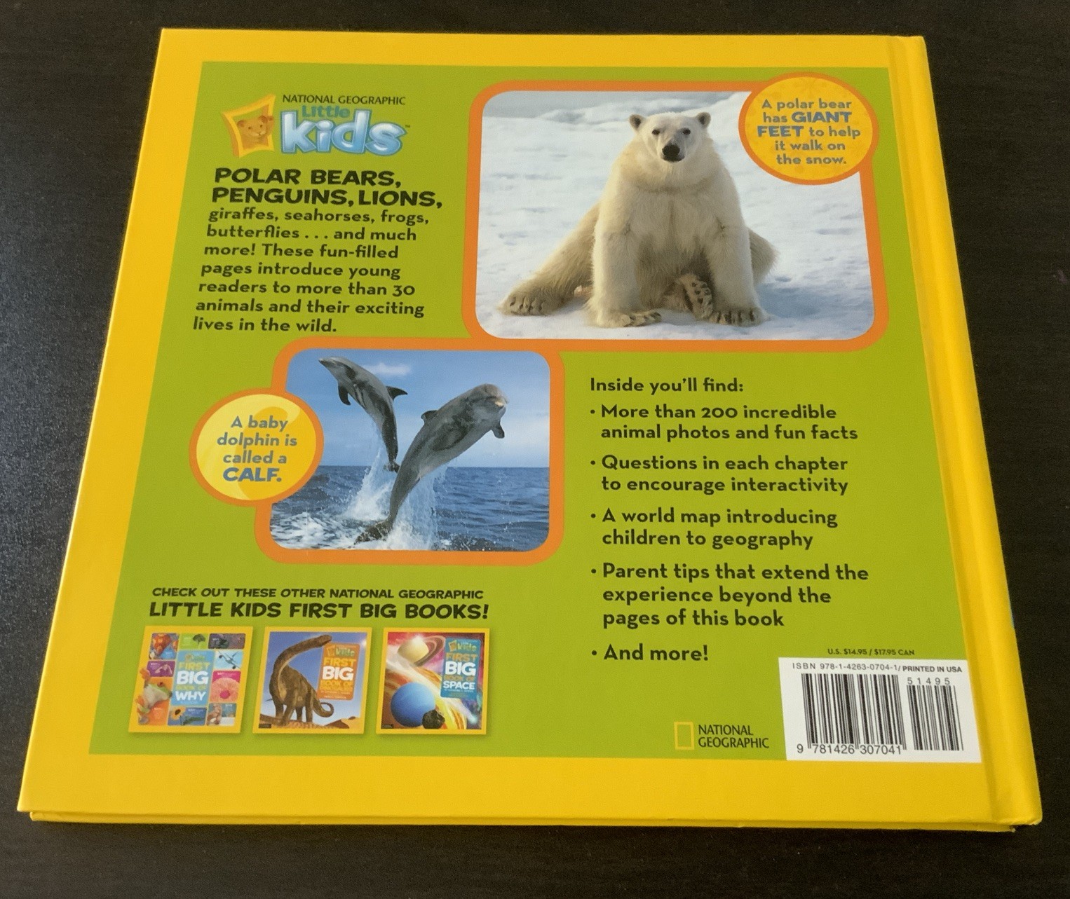 National Geographic Little Kids First Big Book of Animals by Catherine D. Hughes