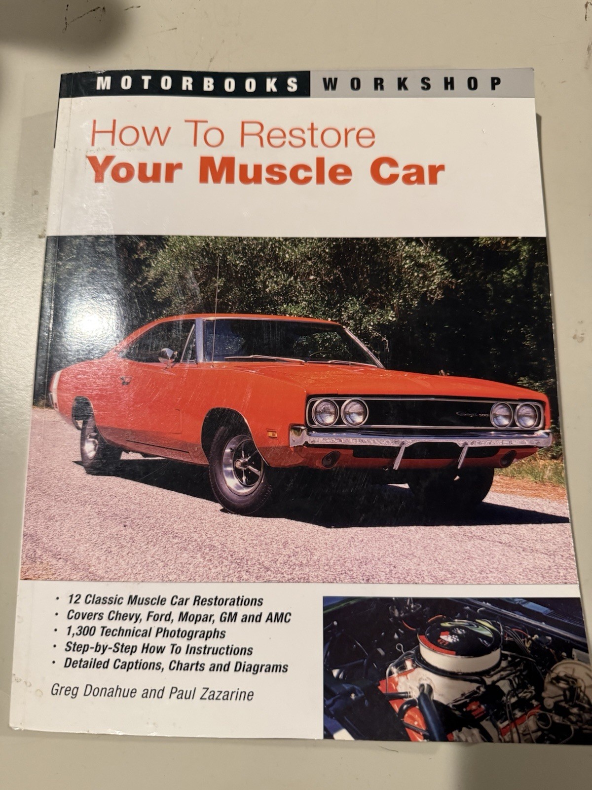 2005 Motorbooks Workshop How to Restore Your Muscle Car New Edition MW135 MN333