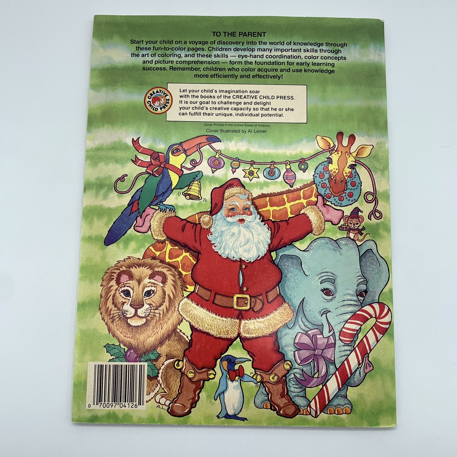 Vintage Coloring Books Lot 1980&rsquo;s & 1990s Sesame Street Santa Animals NOS & USED