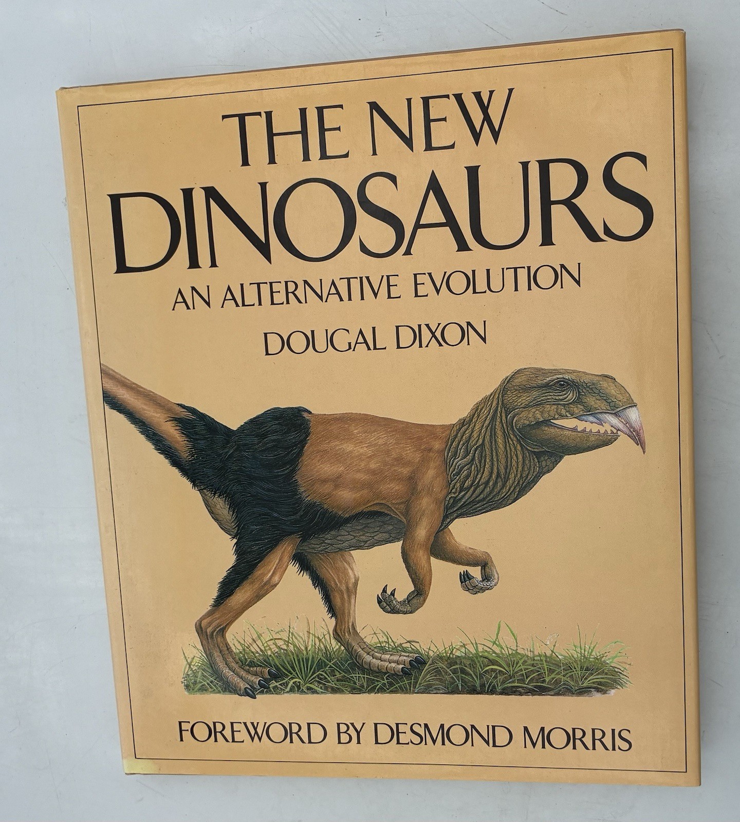The New Dinosaurs: An Alternative Evolution by Dougal Dixon HCDJ 1st