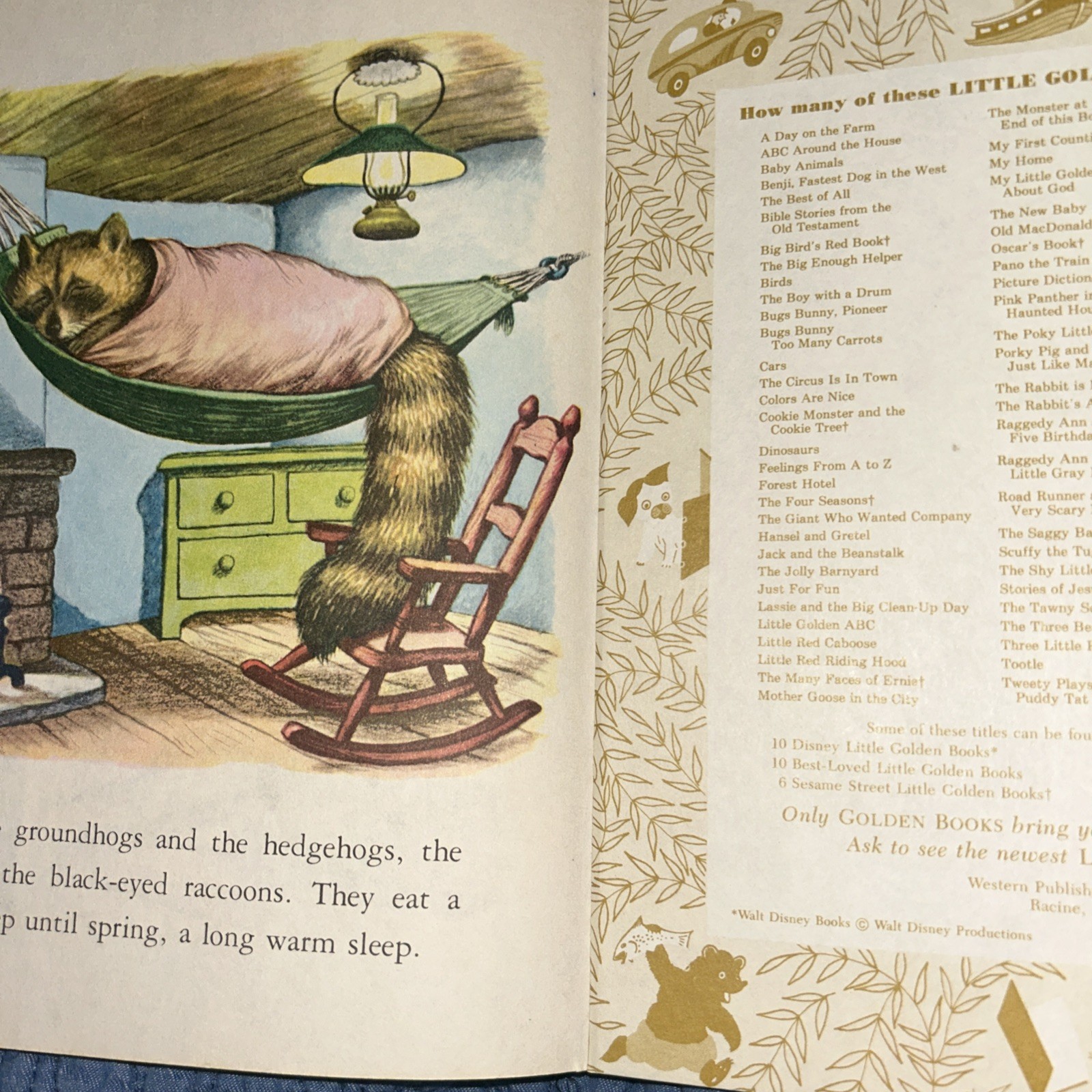 Sleepytime Book by Margaret Hillert (1975, Hardcover)