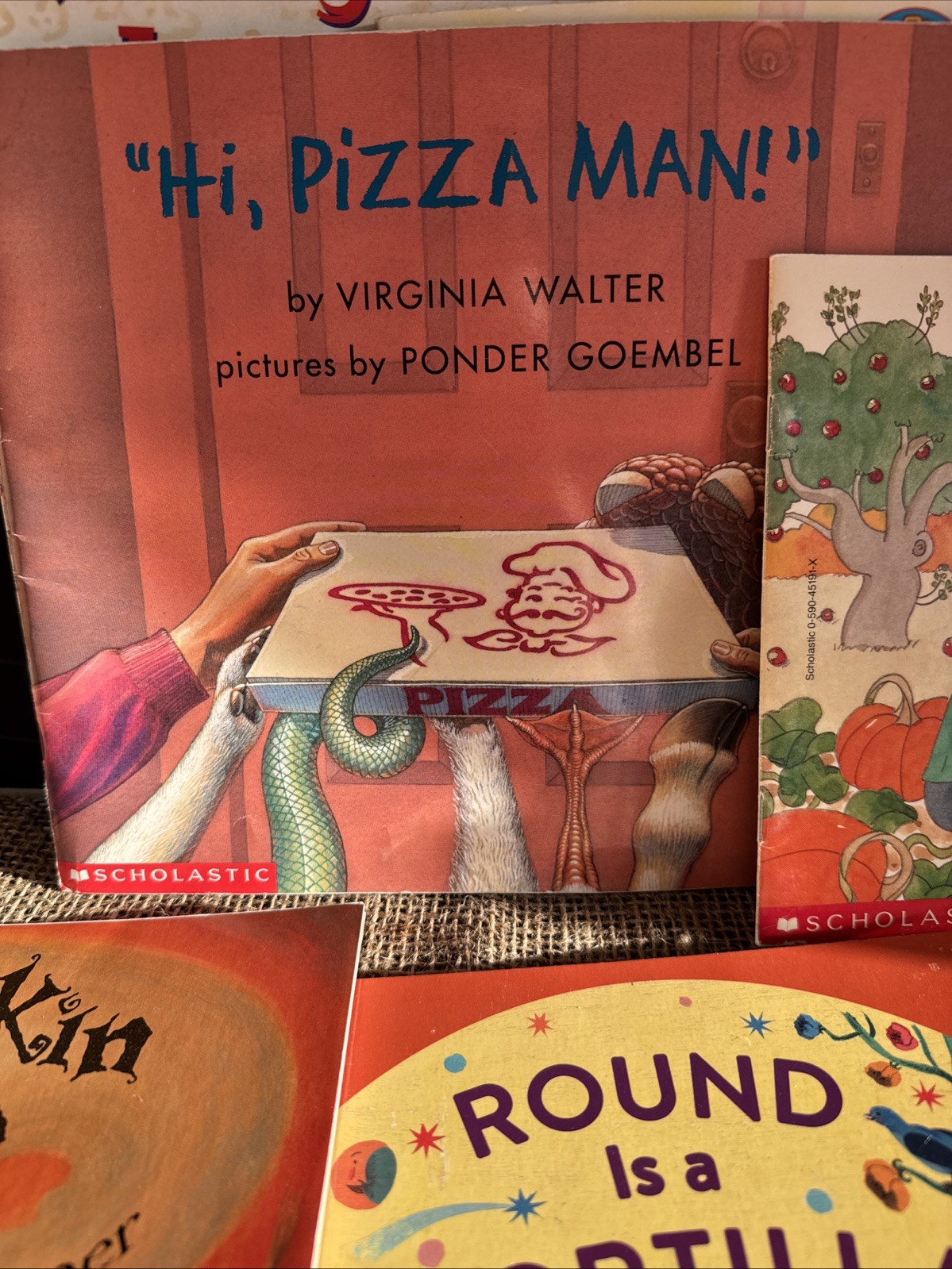 Lot of 12 Mixed Children Books Food Themed Kindergarten- Second Grade Library