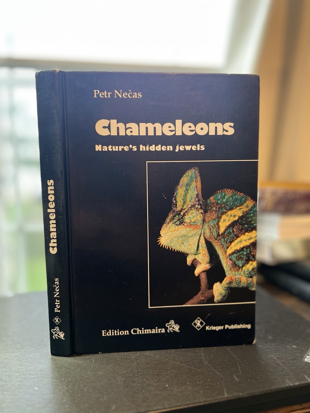 Chameleons : Nature&rsquo;s Hidden Jewels by Petr Necas (Hardcover) First Edition S2
