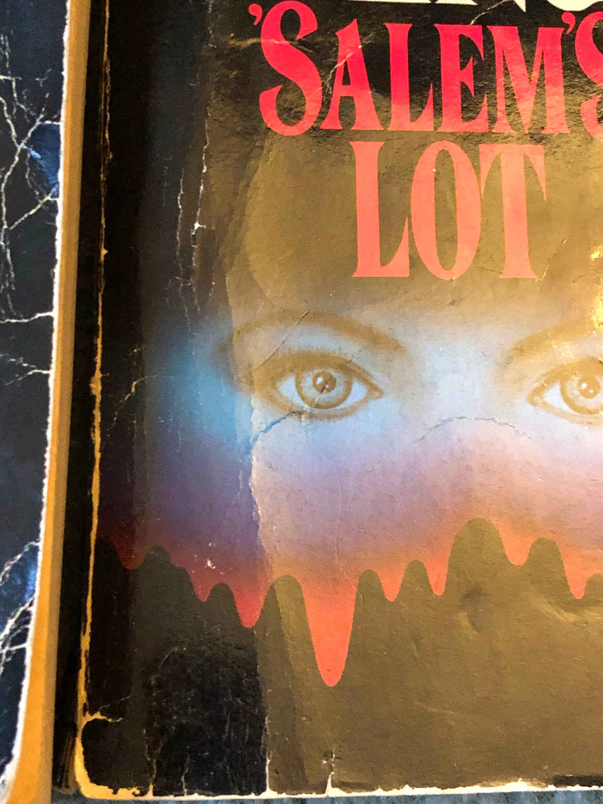 Stephen King books, Salem&rsquo;s Lot & The Stand, Signet paperbacks