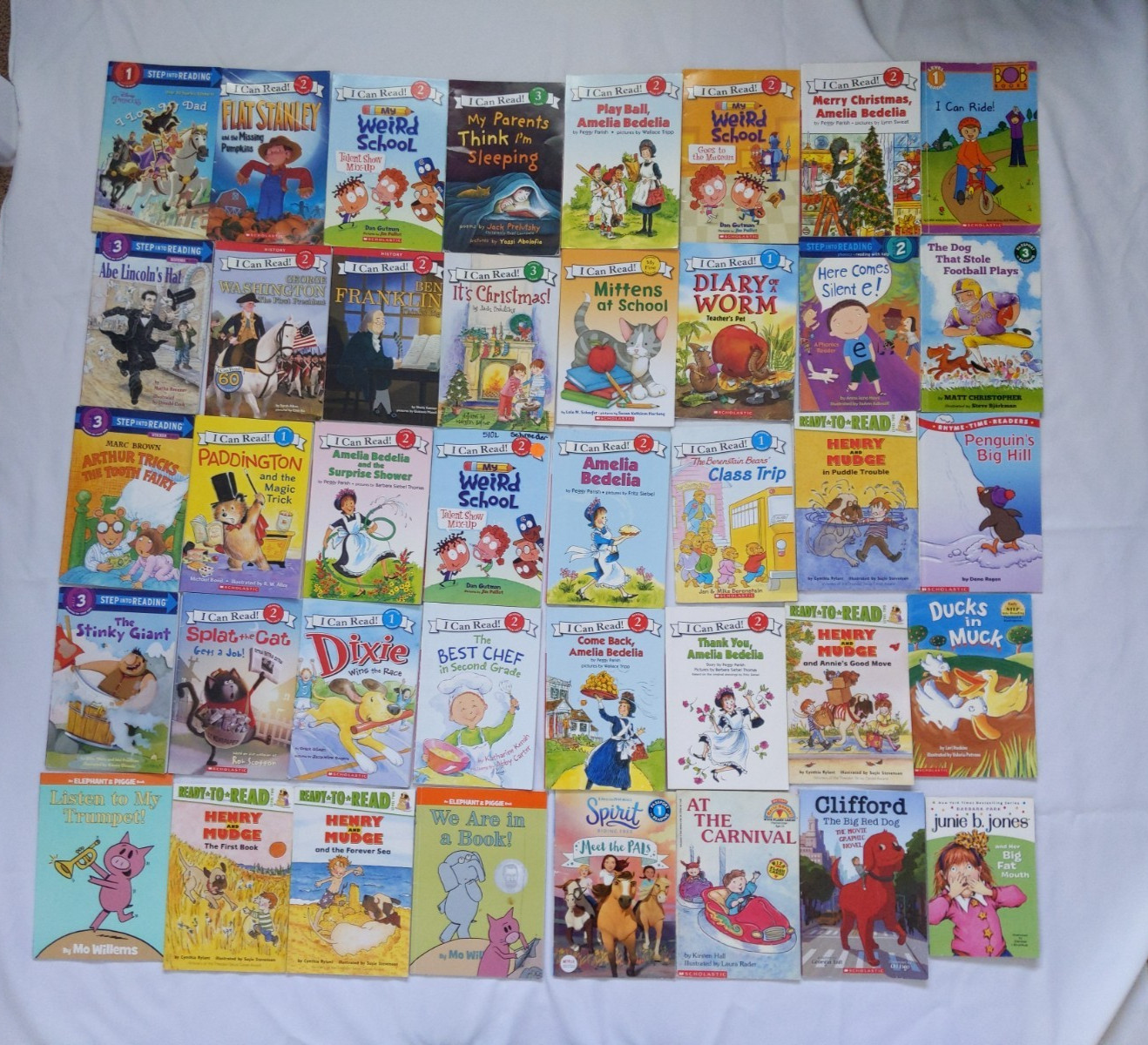 Children&rsquo;s Book Lot of 40 Picture Books Early Readers Story Time Bedtime Mixed