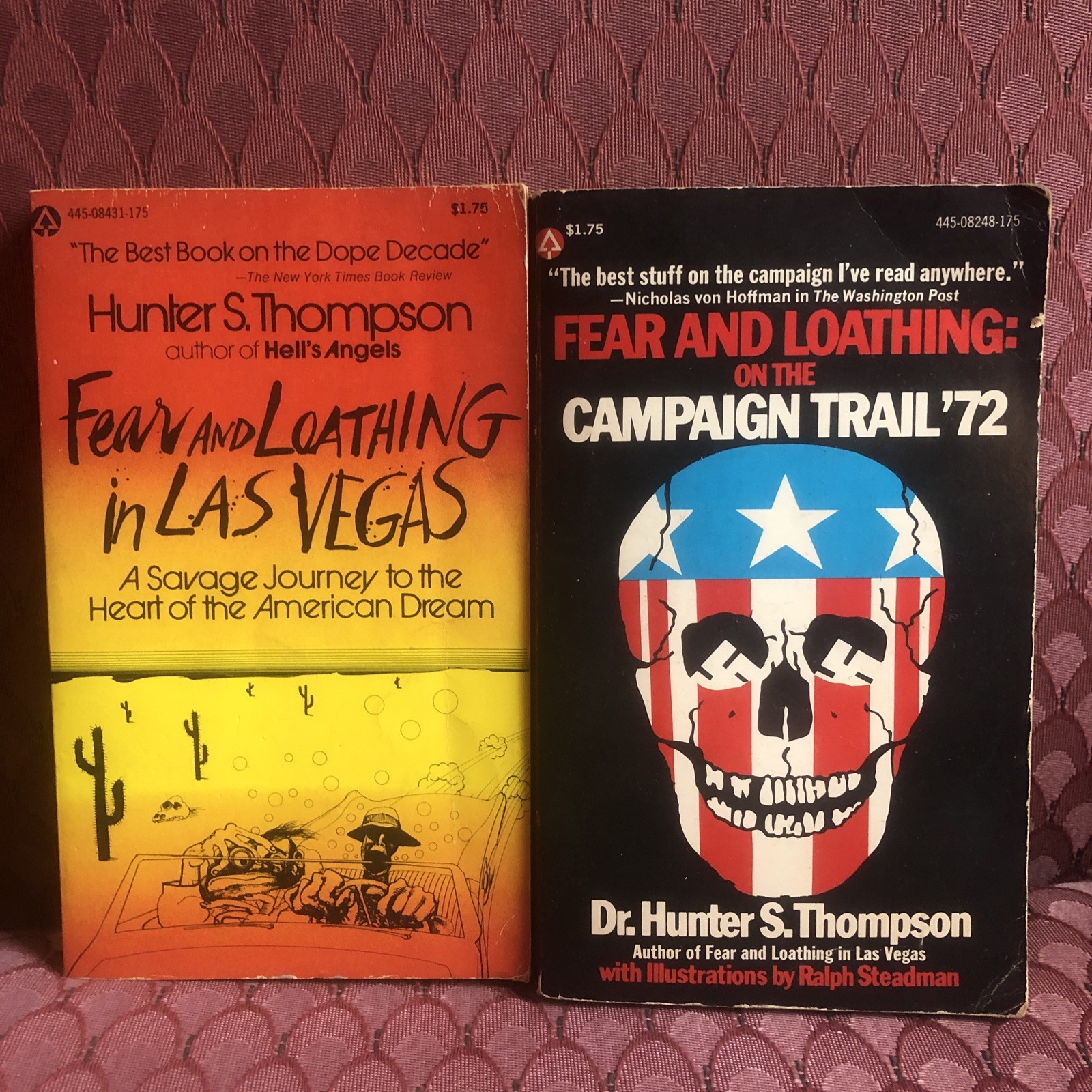 Fear and Loathing LOT Hunter S Thompson/Ralph Steadman 1971/73 Trade PB