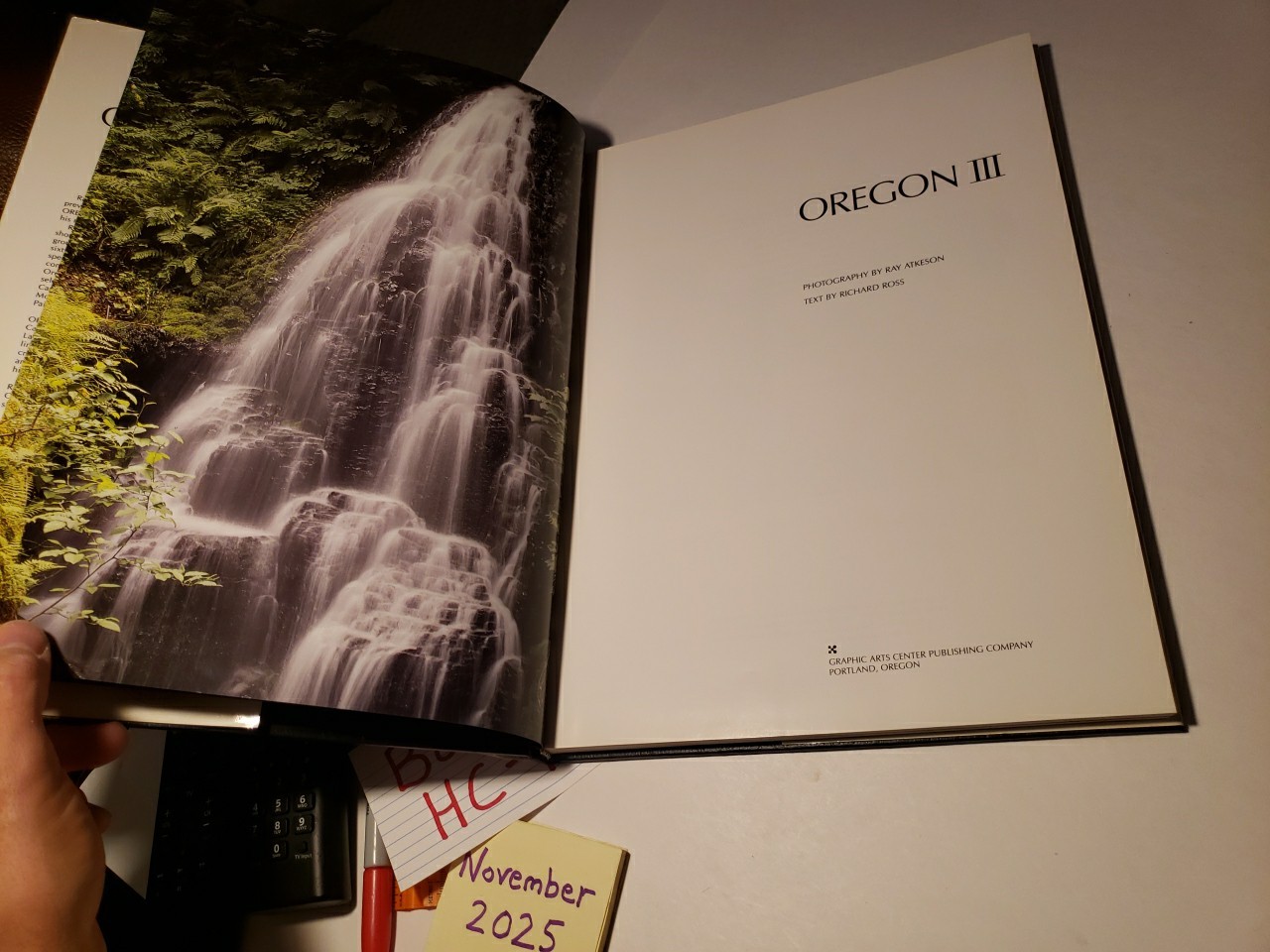 Oregon III Ray Atkeson Photography Large Coffee Table Book Hardcover