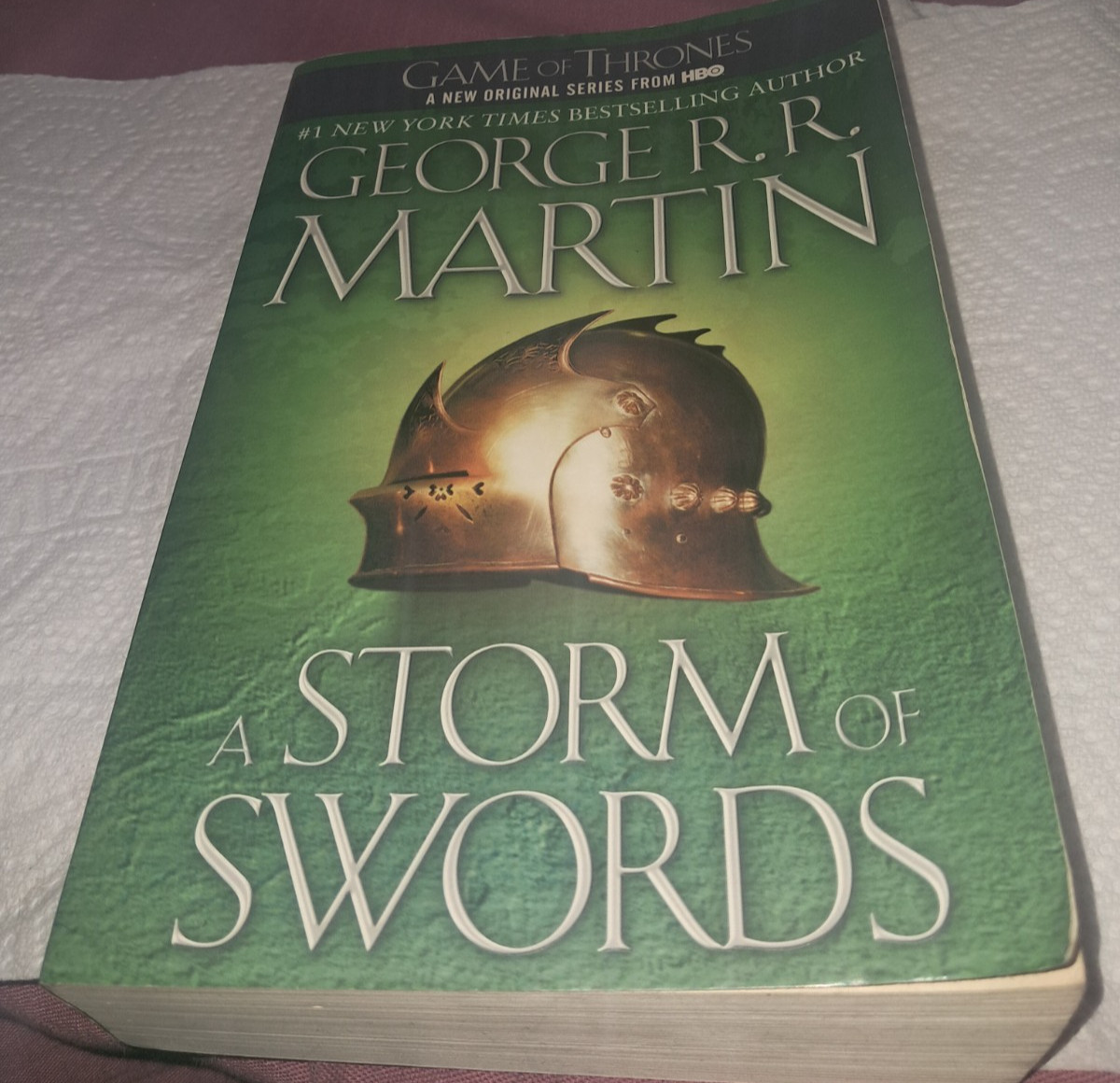 George R R Martin Game of Thrones A Storm of Swords bk 3 High Fantasy TPB 15TH