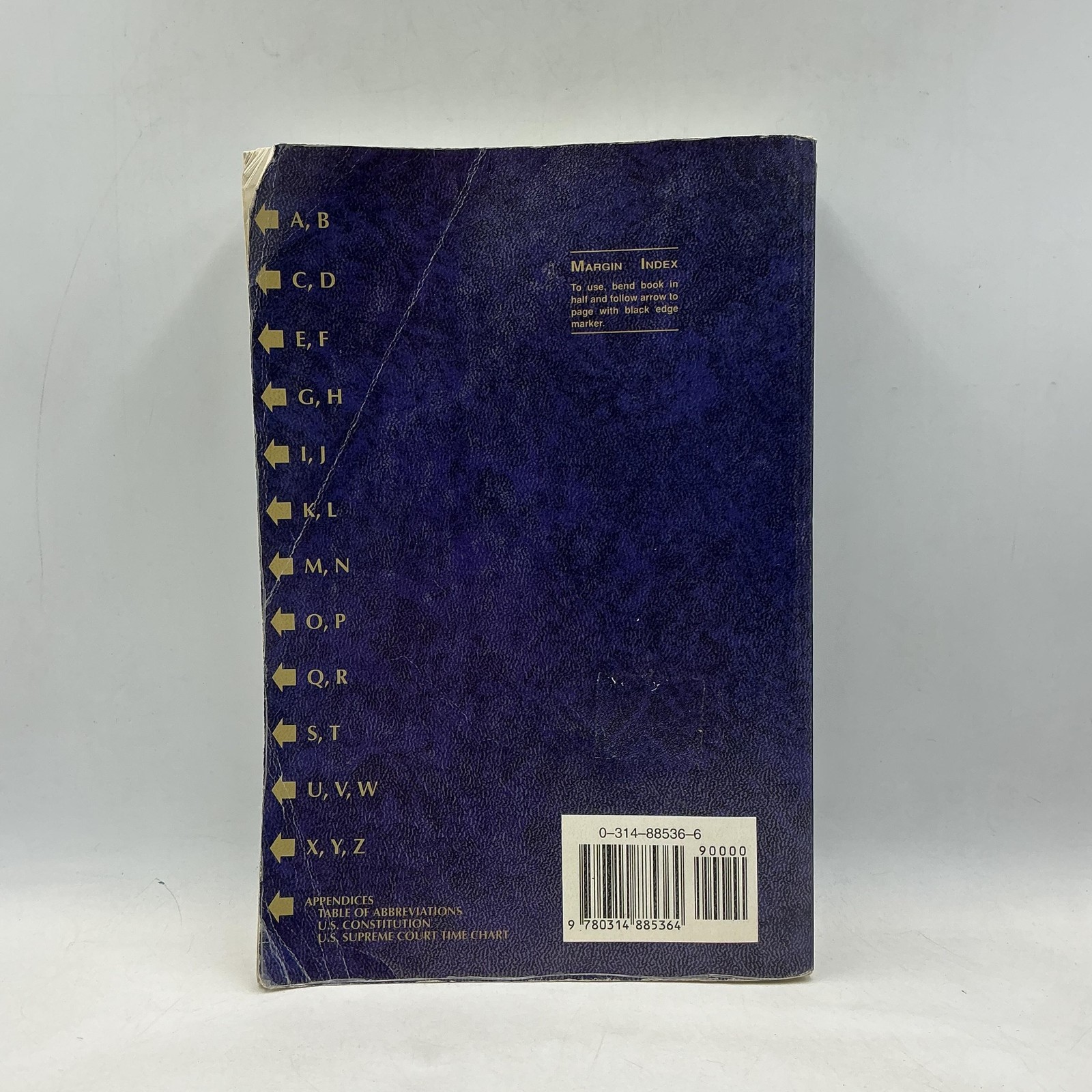 Vintage Black&rsquo;s Law Dictionary With Pronunciations Henry Black Blue PB 1994 Law