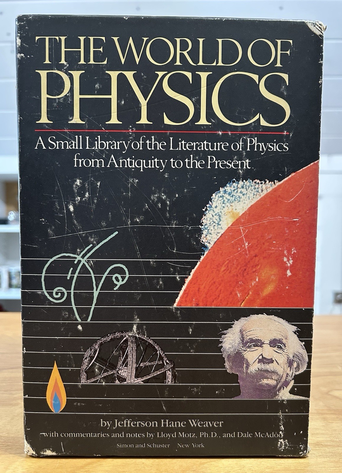 The World of Physics 3 Volume Set , Boxed – Jefferson Hane Weaver Hardcover 1987