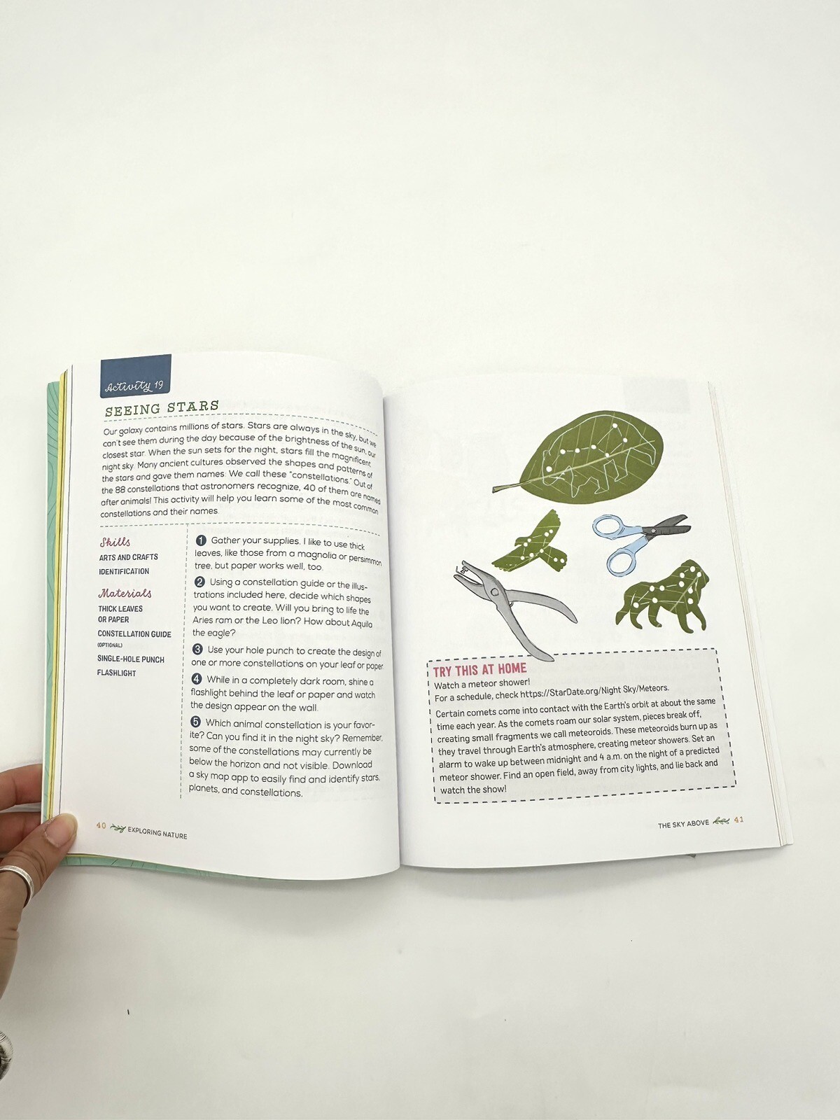 Exploring Nature Activity Book for Kids by Kim Andrews 50 Creative Projects