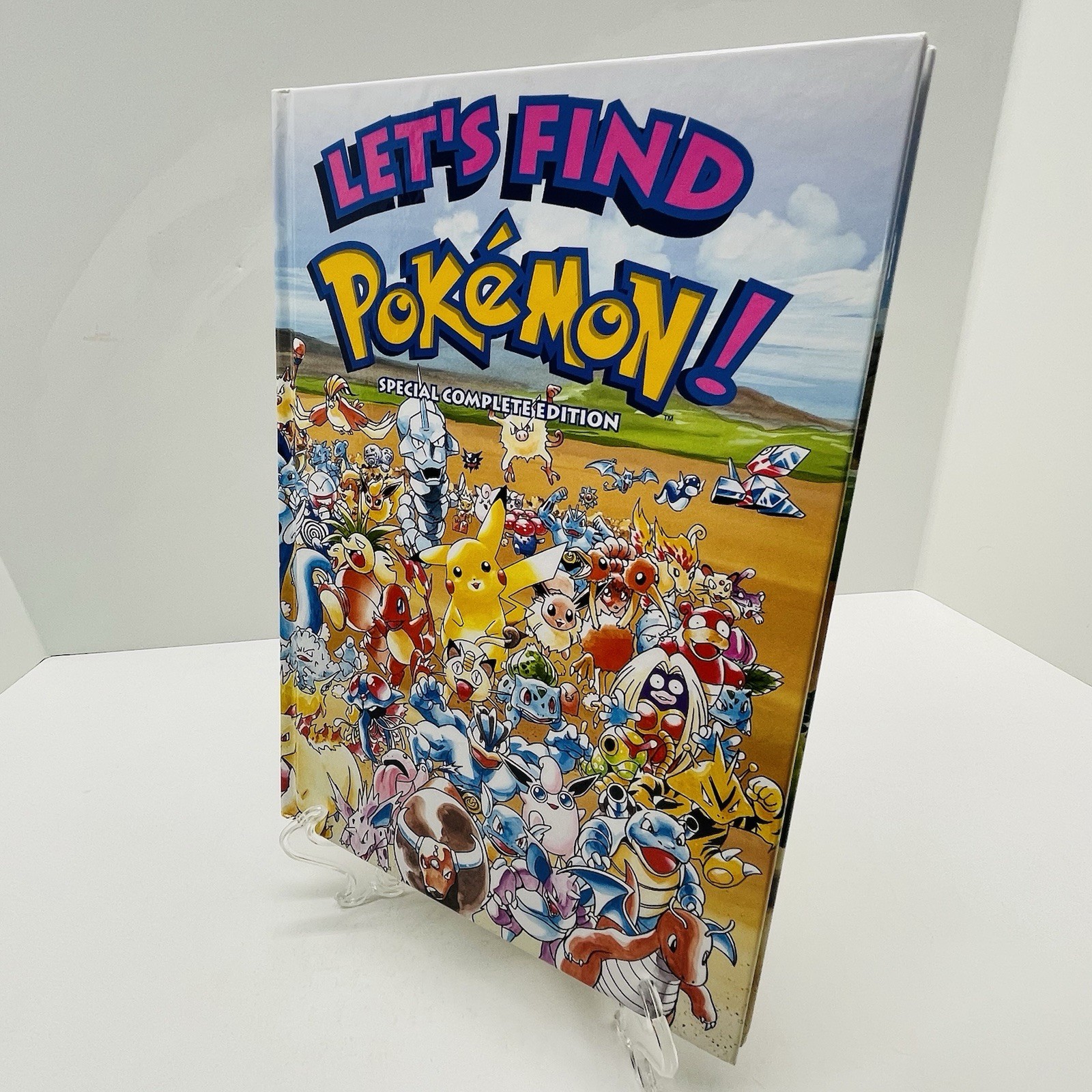 Let&rsquo;s Find Pokemon! Special Complete Edition 2017 First Edition Hardcover – NEW