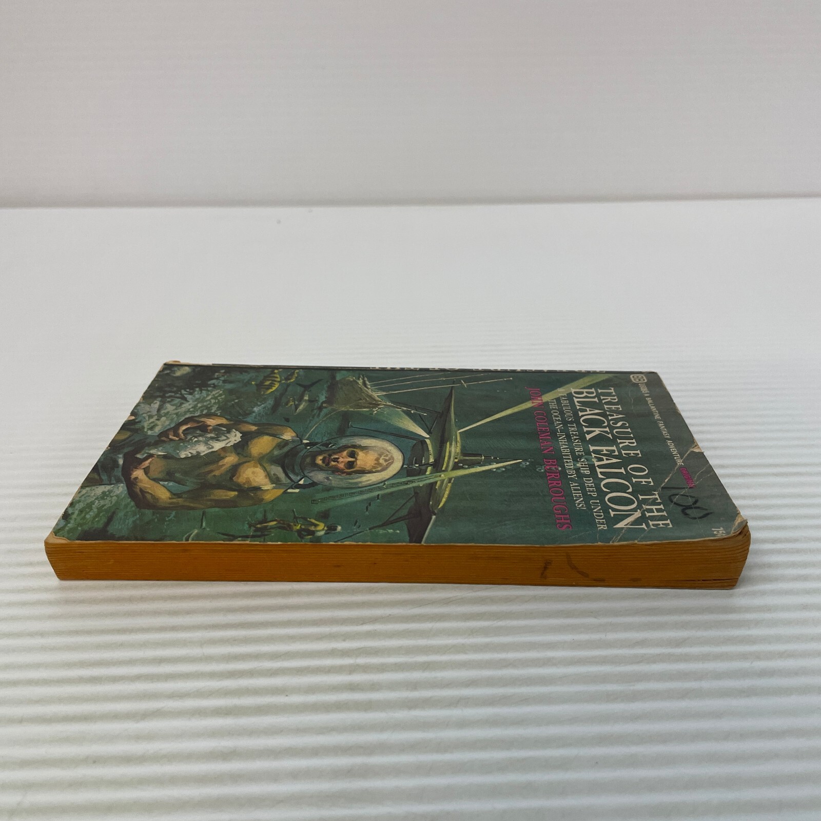Treasure Of The Black Falcon Science Fiction Paperback by John Coleman Burroughs