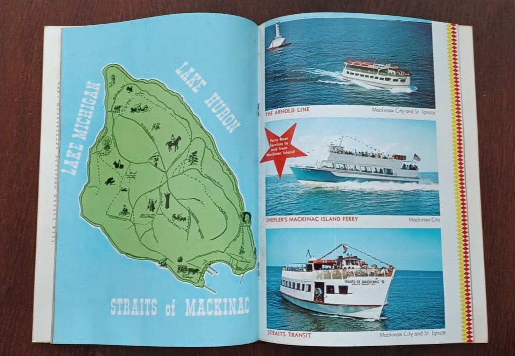 Staits of Mackinac and Mackinac Island – 1971 Pictorial Guide