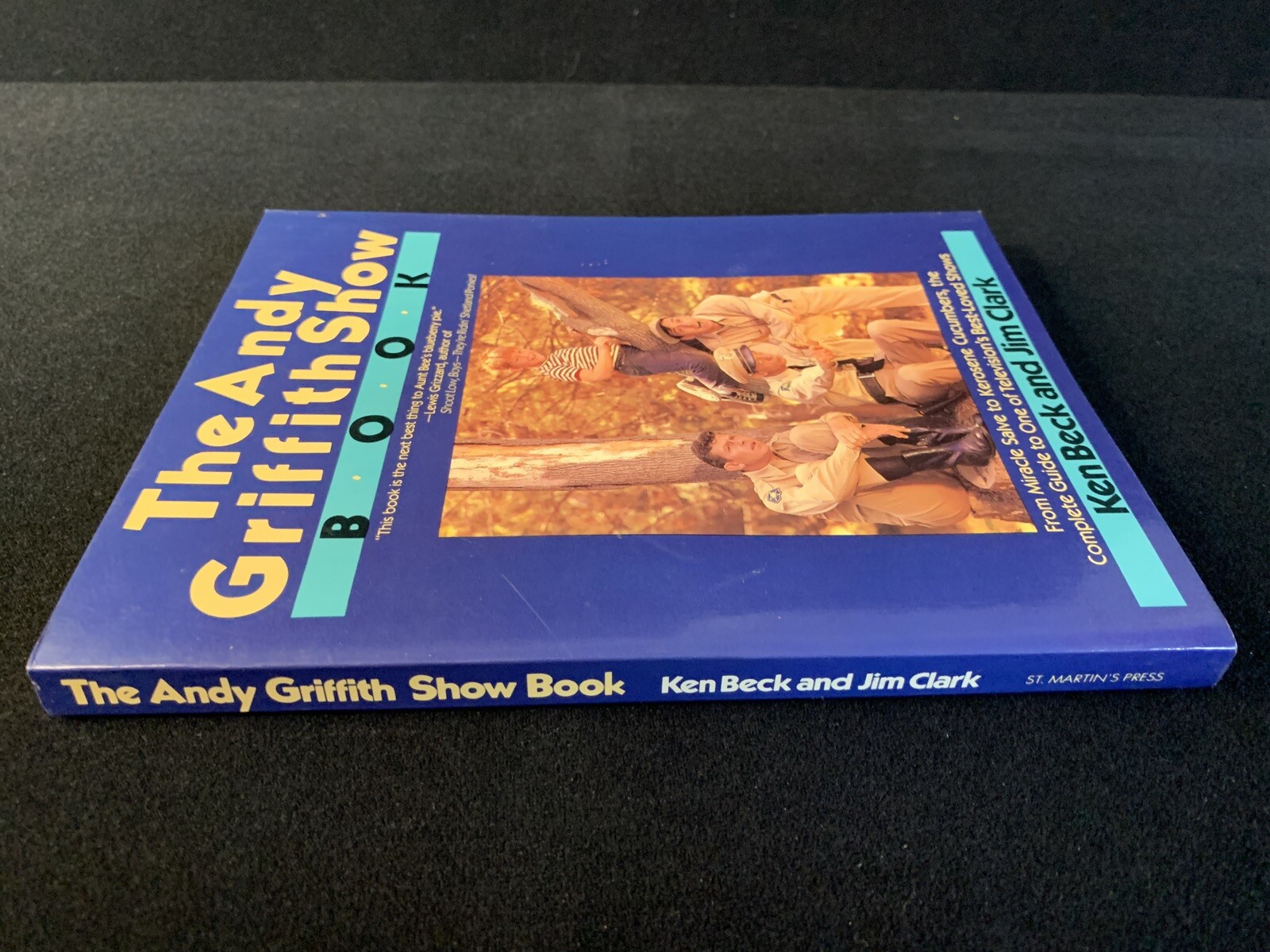 The Andy Griffith Show Book by Ken Beck & Jim Clark 1985 SIGNED
