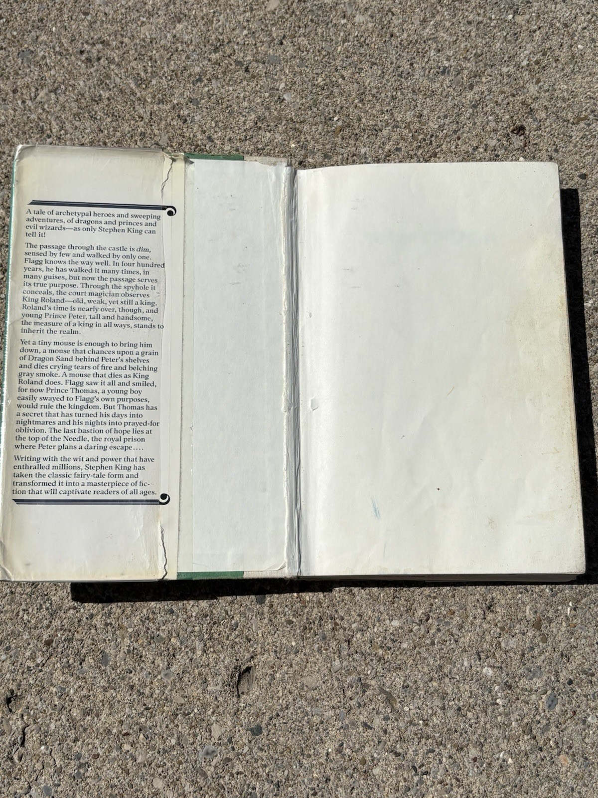 Stephen King The Eyes Of The Dragon 1987 BCE 1st First Edition Hardcover