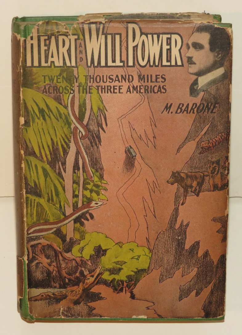 1930 Heart & Will Power Mario Barone First Edition Dust Jacket