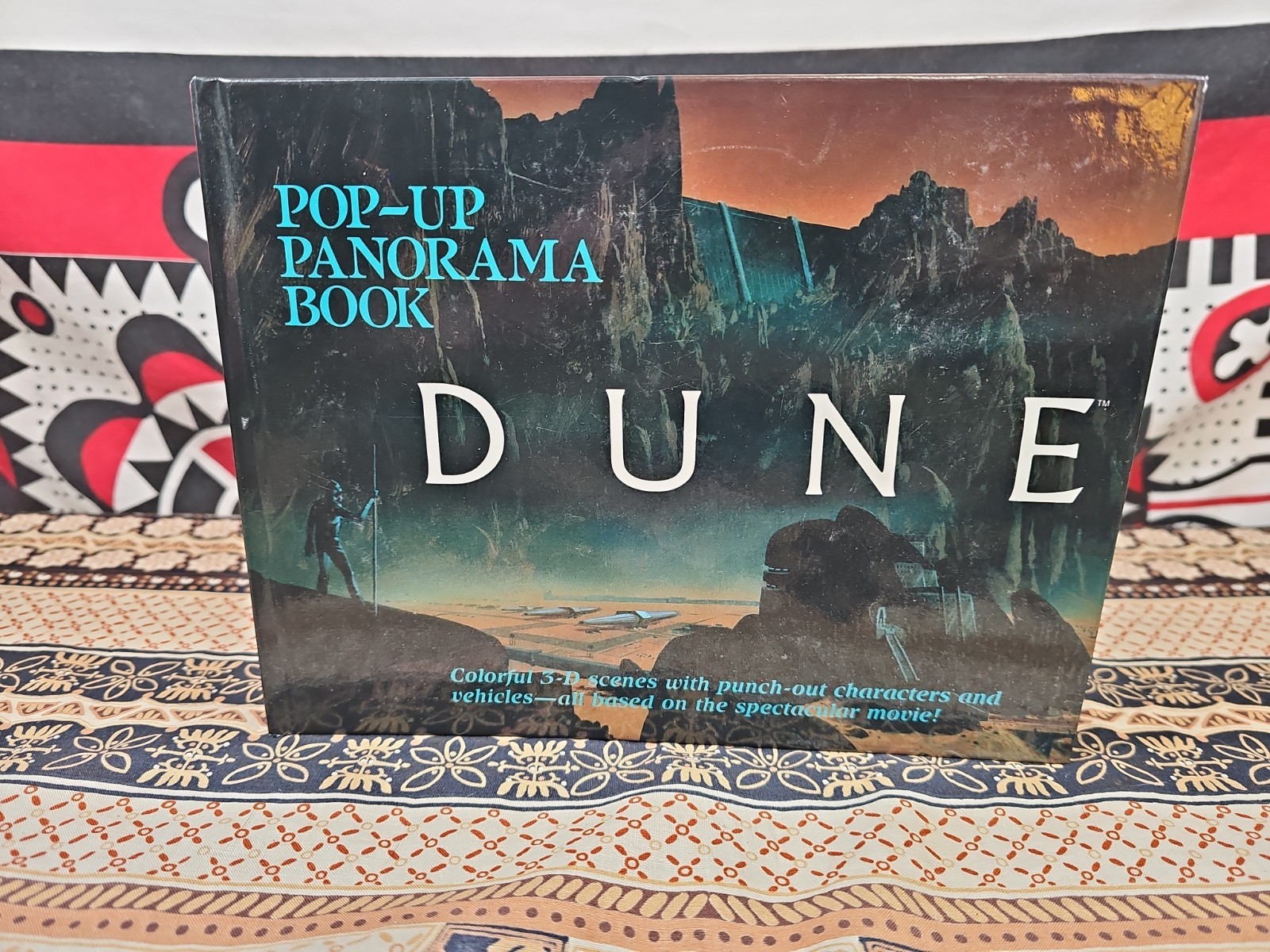 DUNE Pop-Up Panorama Book (c) 1984 1st Ed. HARDCOVER Frank Herbert ~UNPUNCHED!~