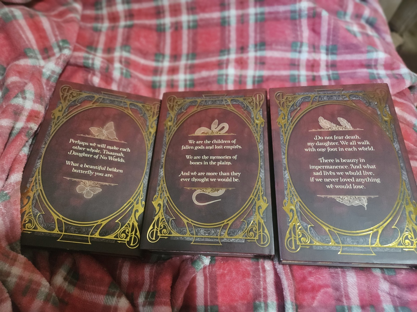 Bookish Box War of Lost Hearts Daughter Of No Words Carissa Broadbent Signed