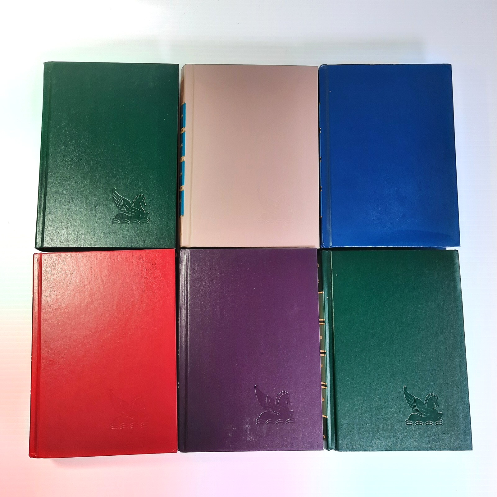 Reader&rsquo;s Digest Condensed Books Lot of 6 Staging Multicolor Decor Display HC #6