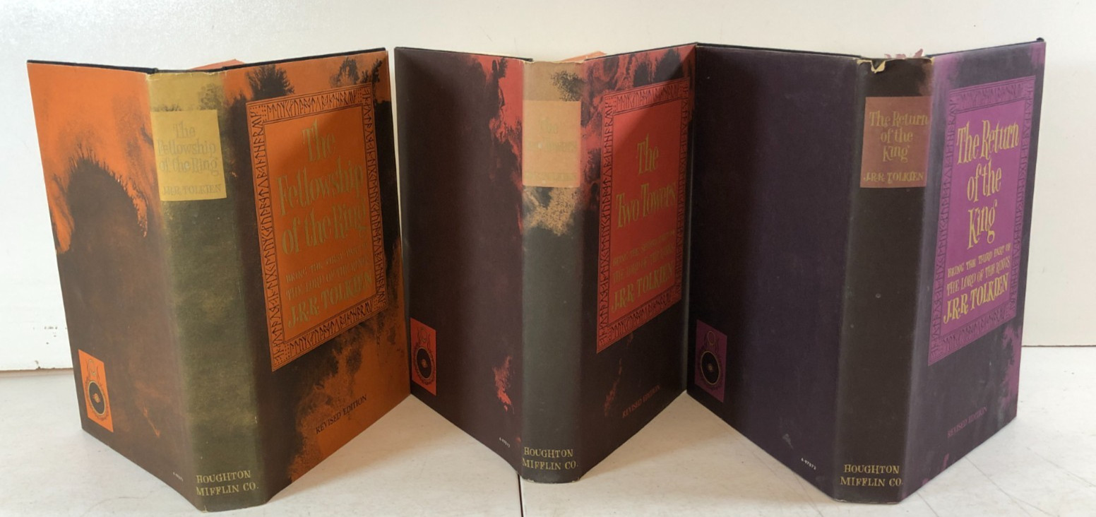Lord Of The Rings Trilogy J.R.R. Tolkien 2nd Second Edition Maps 1965 Box Set