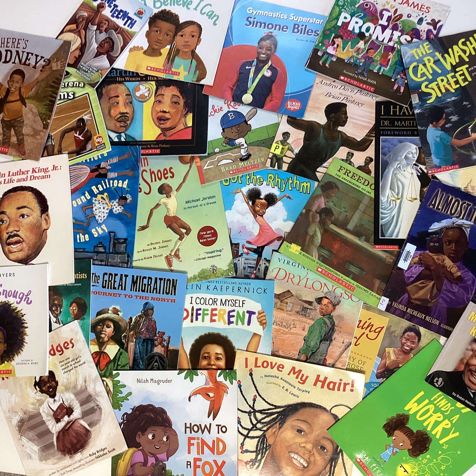 African American Black History Children&rsquo;s Random Stories Classroom 20 Book Lot