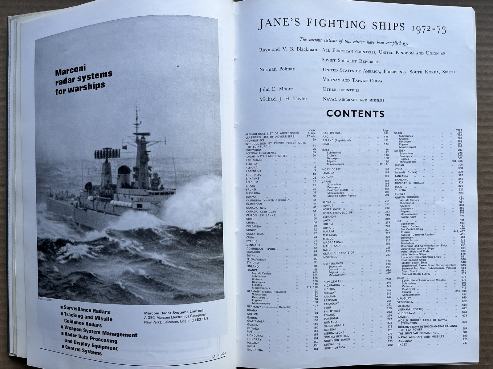 Jane&rsquo;s Fighting Ships 1972-73 Seventy-Fifth Edition