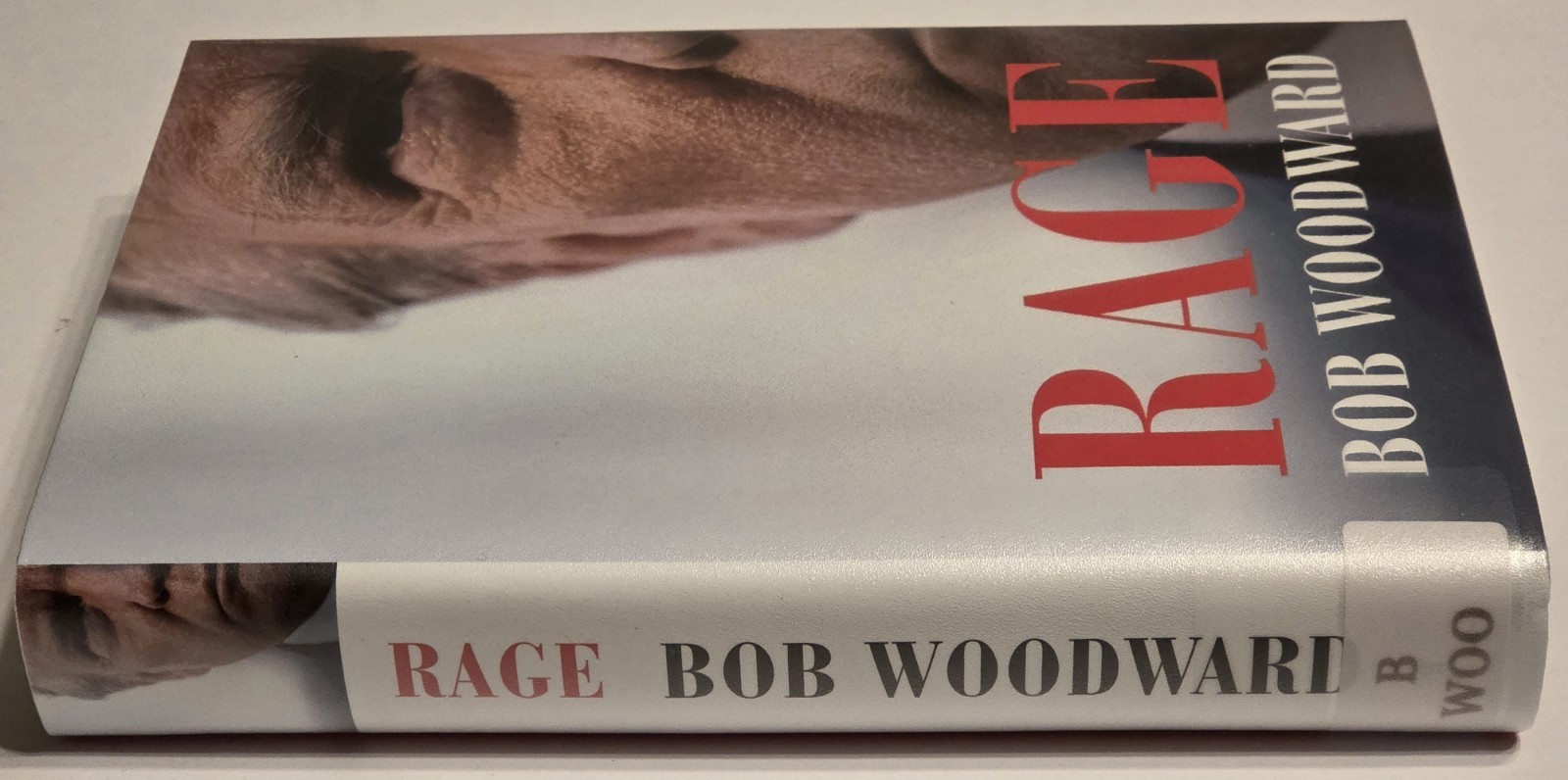 Rage Bob Woodward 1st/1st Edition (2020, HC) w/ Plastic Dust Jacket Ex Libris