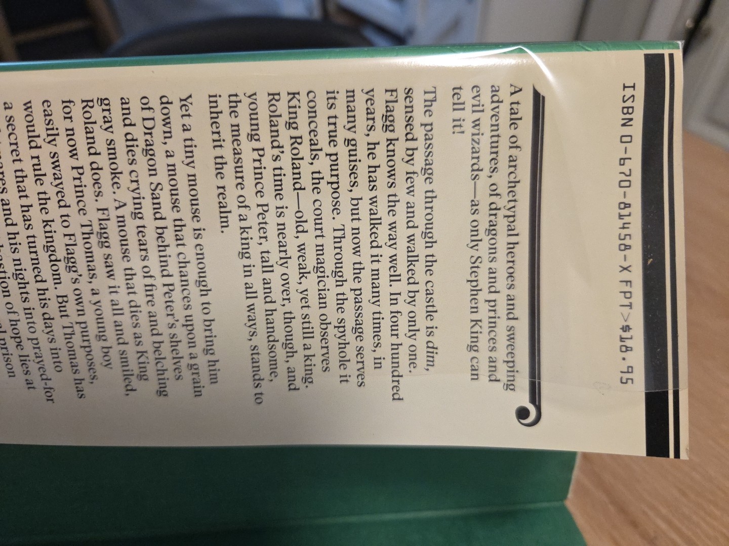 Stephen King&rsquo;s The Eyes of the Dragon first edition (US 1987 Viking)