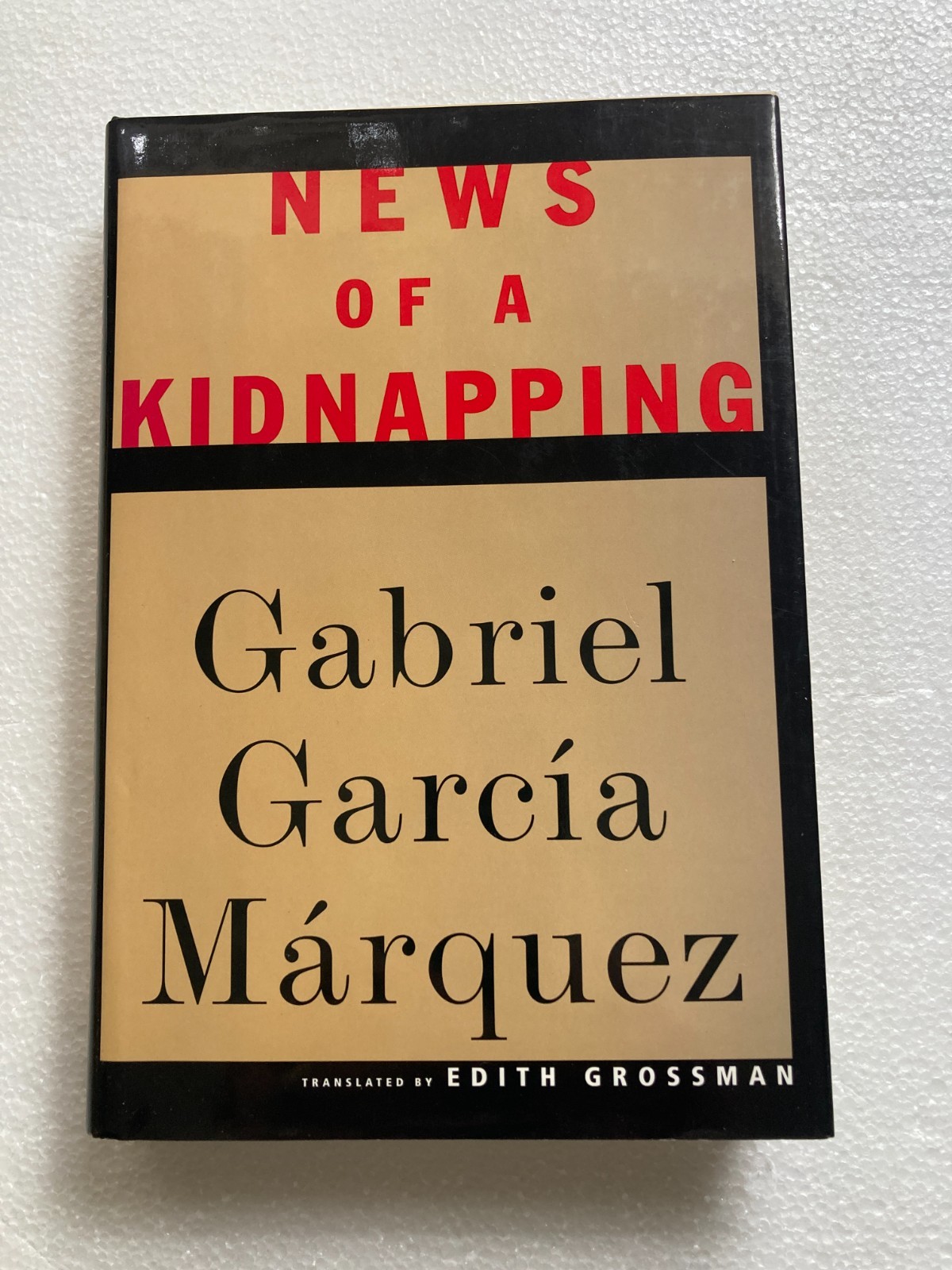 News of a Kidnapping by Gabriel García Márquez (1997, Hardcover) 1st Printing