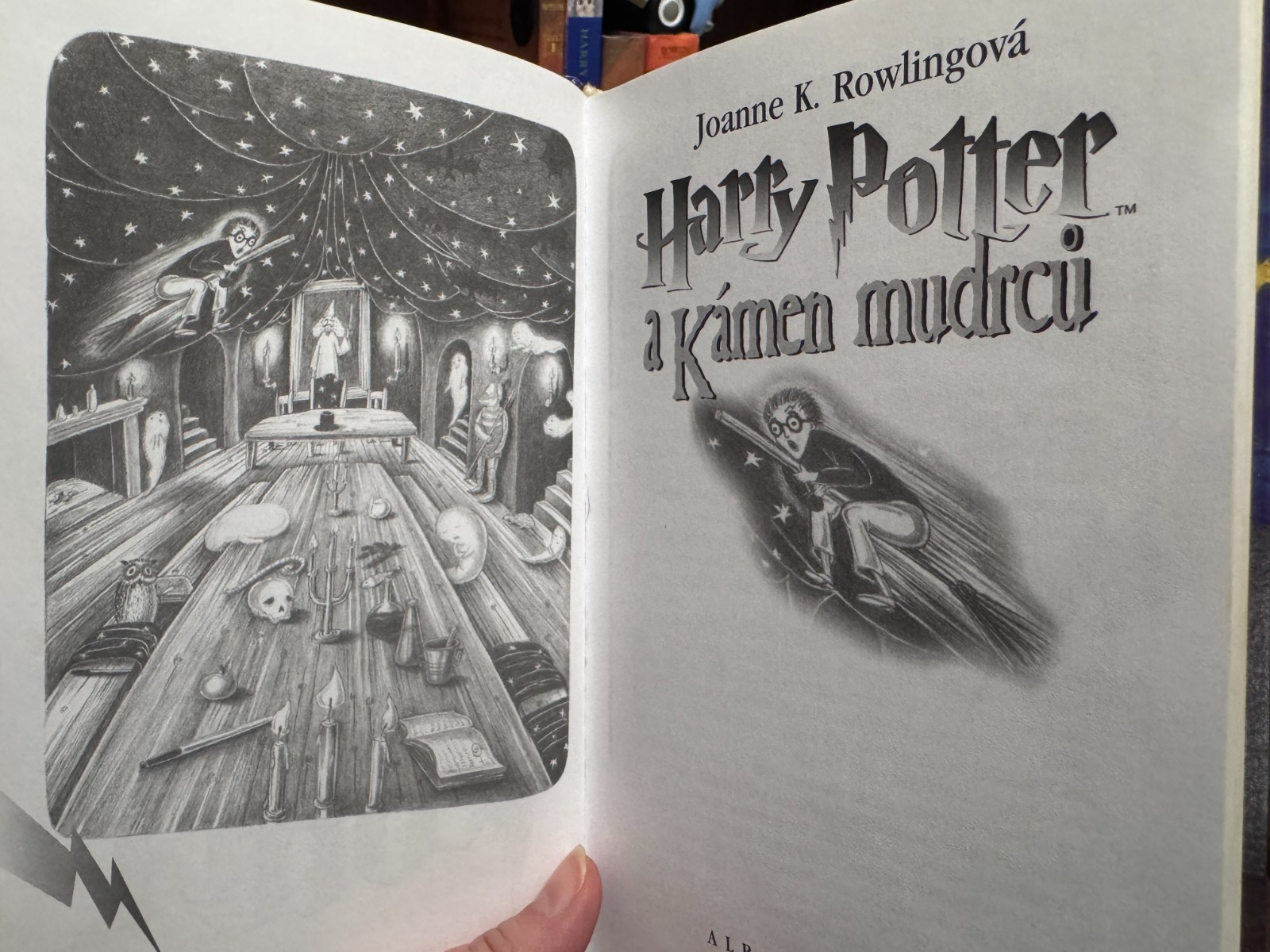Czech « Top Hat » 2nd State, Harry Potter and the Philosopher&rsquo;s Stone, JK Rowling