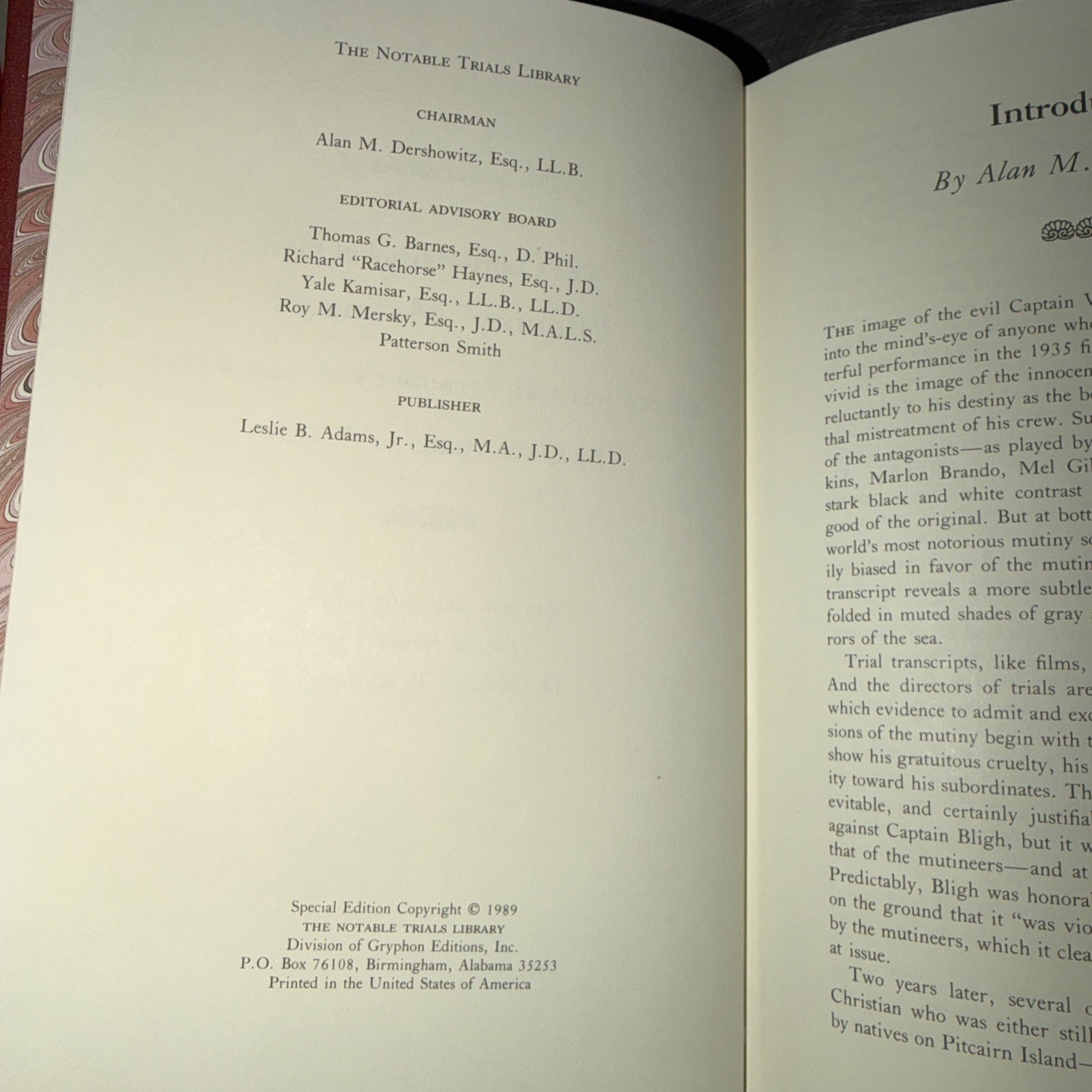 The Court Martial of the « Bounty » Mutineers Owen Rutter Notable Trials Library