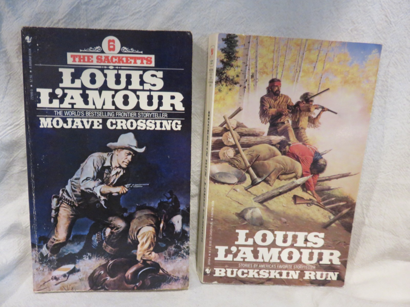 Lot of 16 Louis L&rsquo;Amour Western Paperback Books Sackett & More