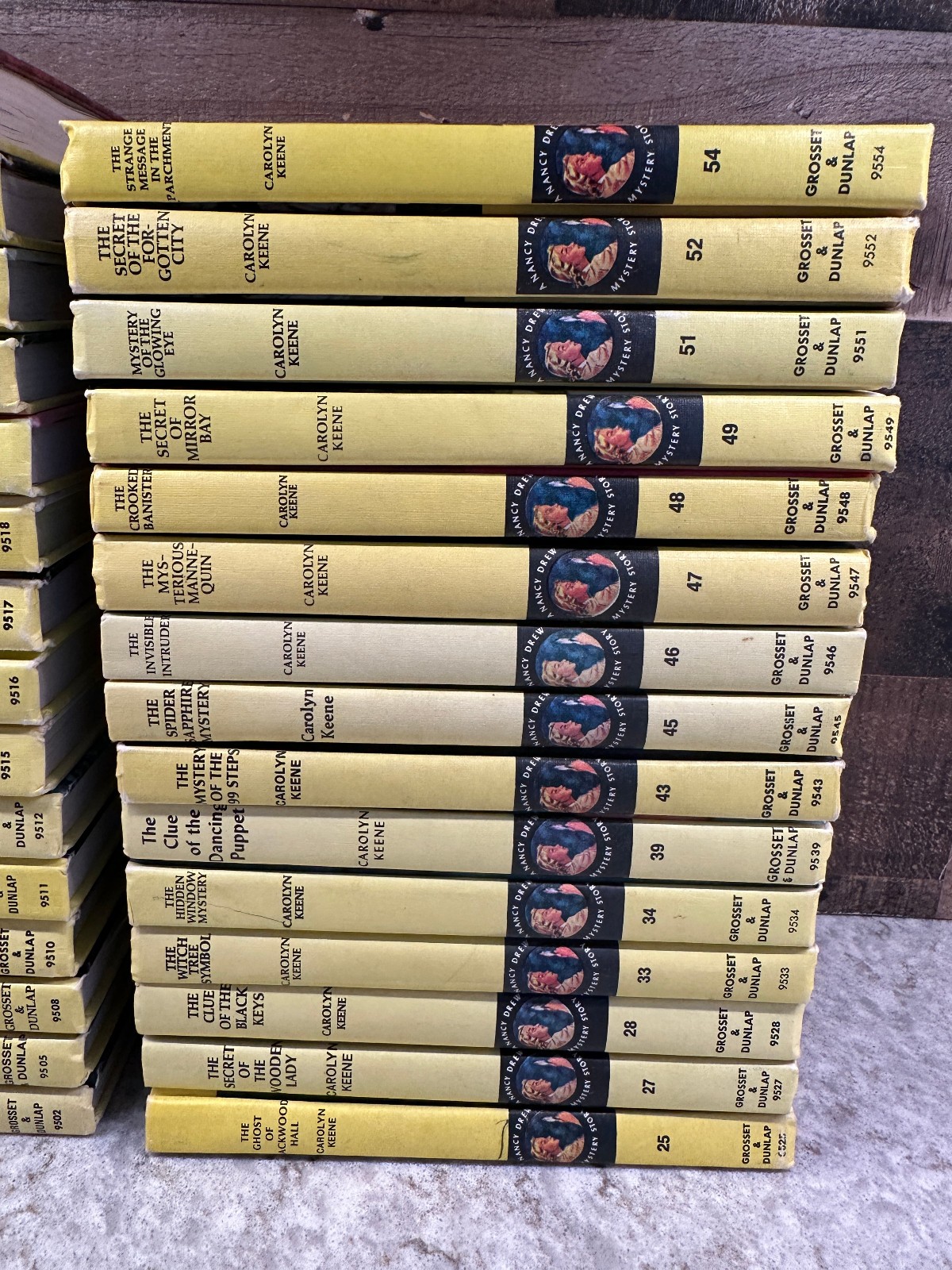 30 Nancy Drew Mystery Stories – All Matte Hardcover Edition Books- 50&rsquo;s and 60&rsquo;s