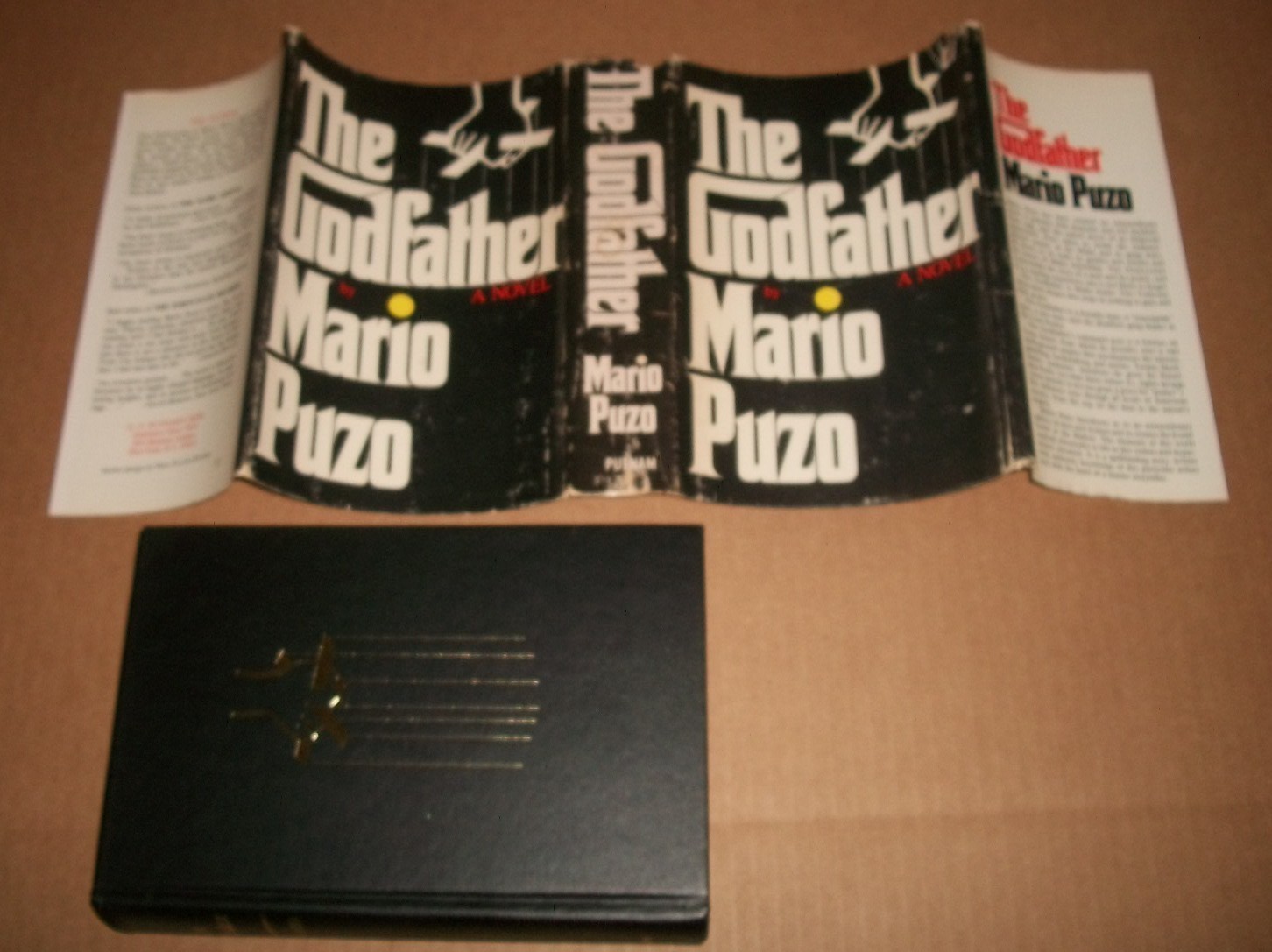 The Godfather Mario Puzo BCE hardcover Putnam 1st 1969 HB VG dustjacket GD nice