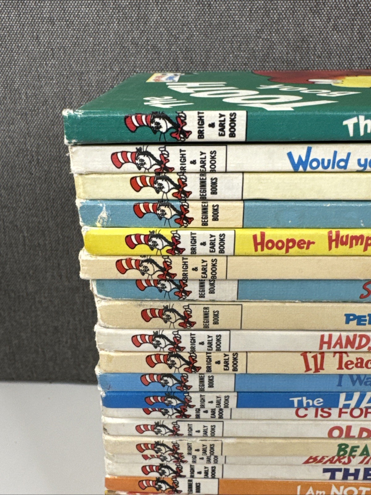 Vintage Lot Of 30. Dr. Seuss & Others Beginner Bright and Early Books