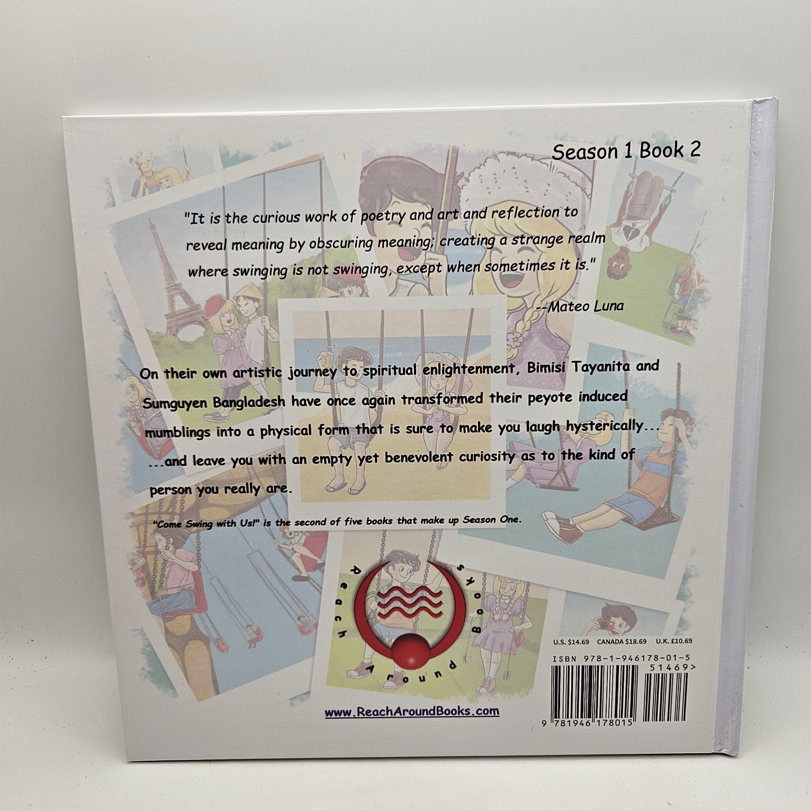 Reach Around Books: Season One Collector&rsquo;s Box, 5-book Set, Great Condition