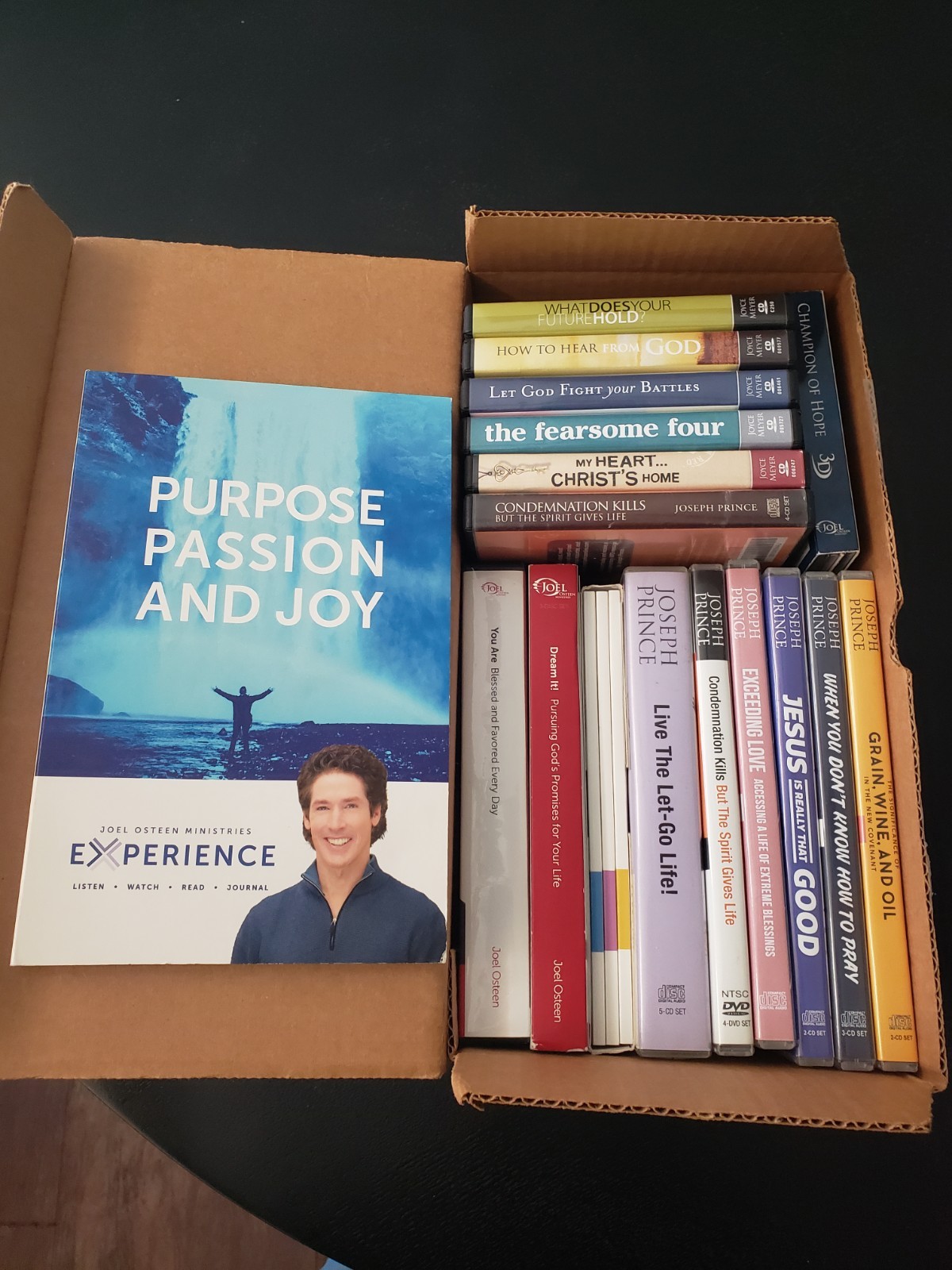 Lot 60 + Faith Teaching CD&rsquo;S & DVD&rsquo;s Joseph Prince Joel Osteen Joyce Meyer Books