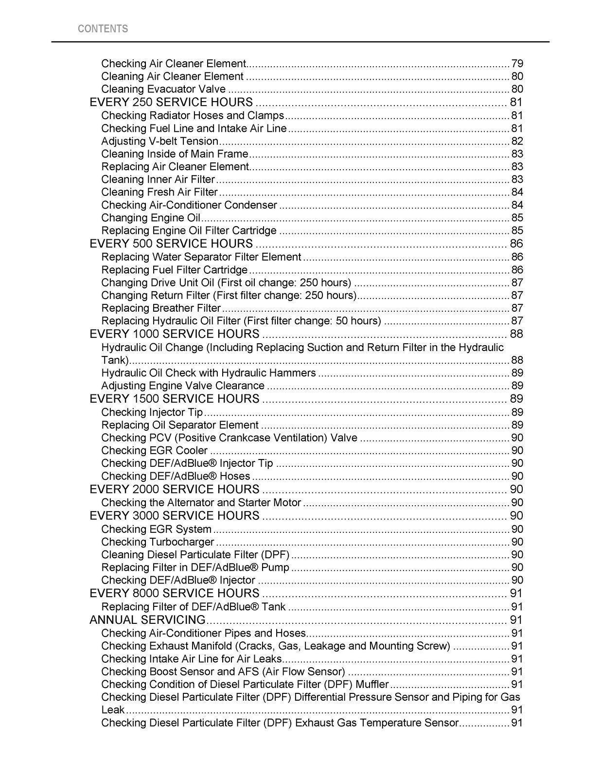 KUBOTA SVL95-2S CTL OPERATORS MANUAL DURABLE FASTENED – STRONG COVERING