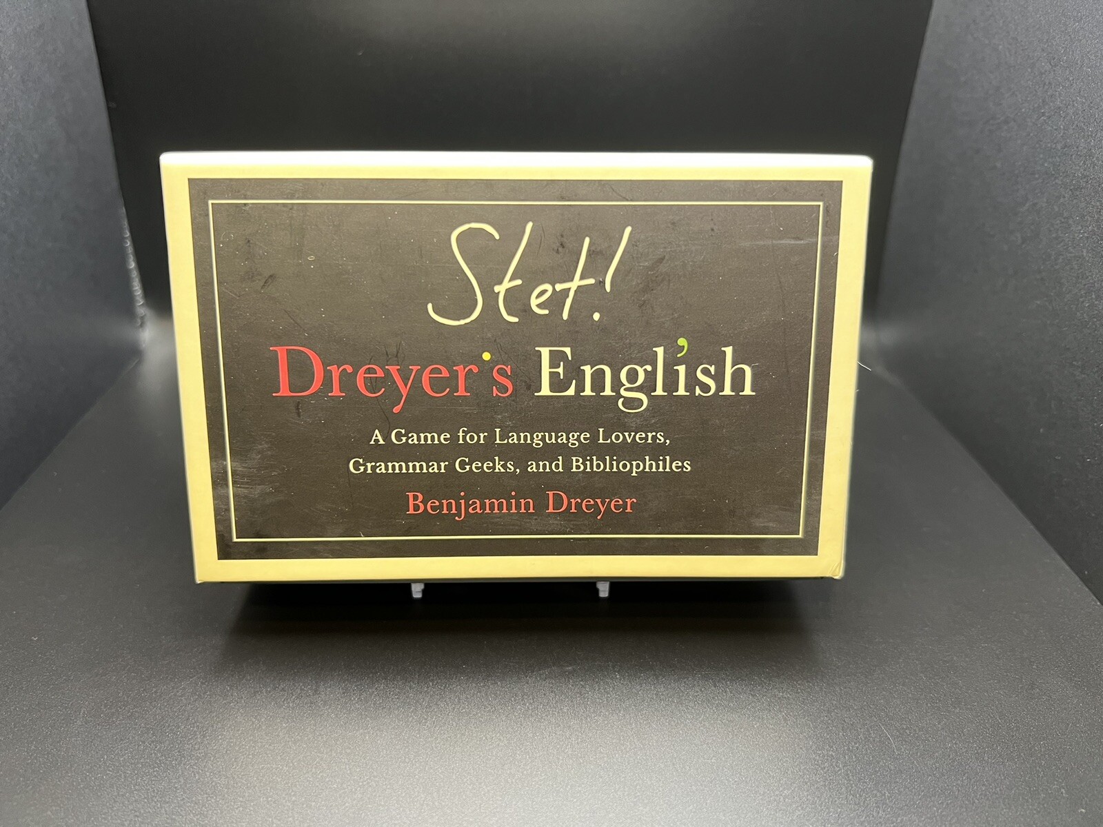 STET! Dreyer&rsquo;s English – A Game For Language Lovers, Geeks, & Bibliophiles *NEW*