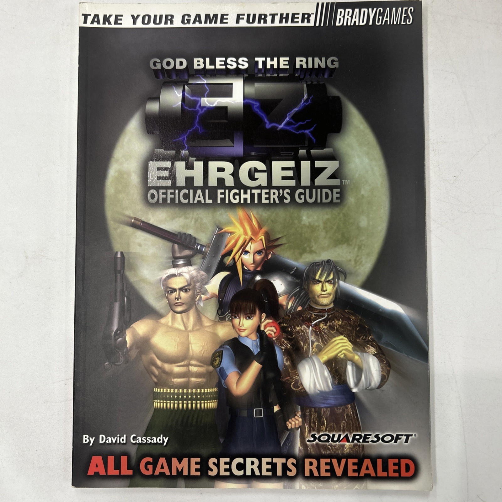Ehrgeiz Official Fighter&rsquo;s Guide : God Bless the Ring by David Cassady (1999,…