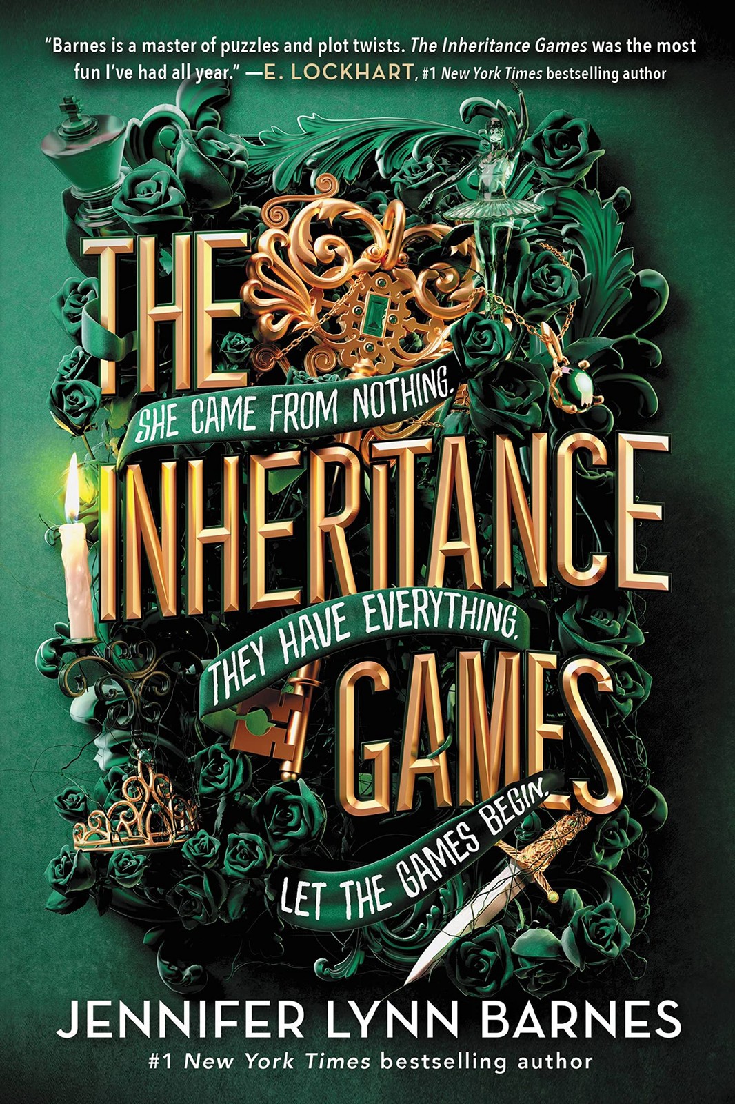 The Inheritance Games – paperback Barnes, Jennifer Lynn