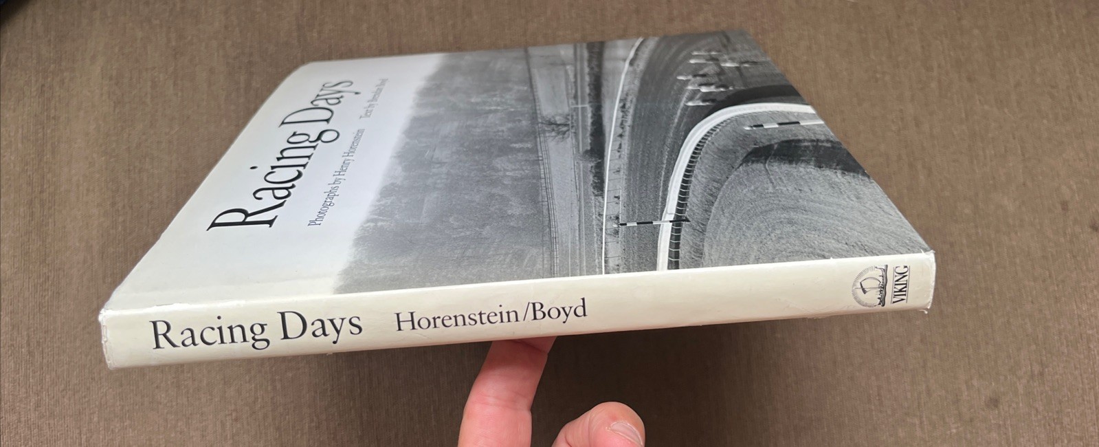 RACING DAYS – Boyd & Henry Horenstein – Hardcover – VG++ with VG dust jacket