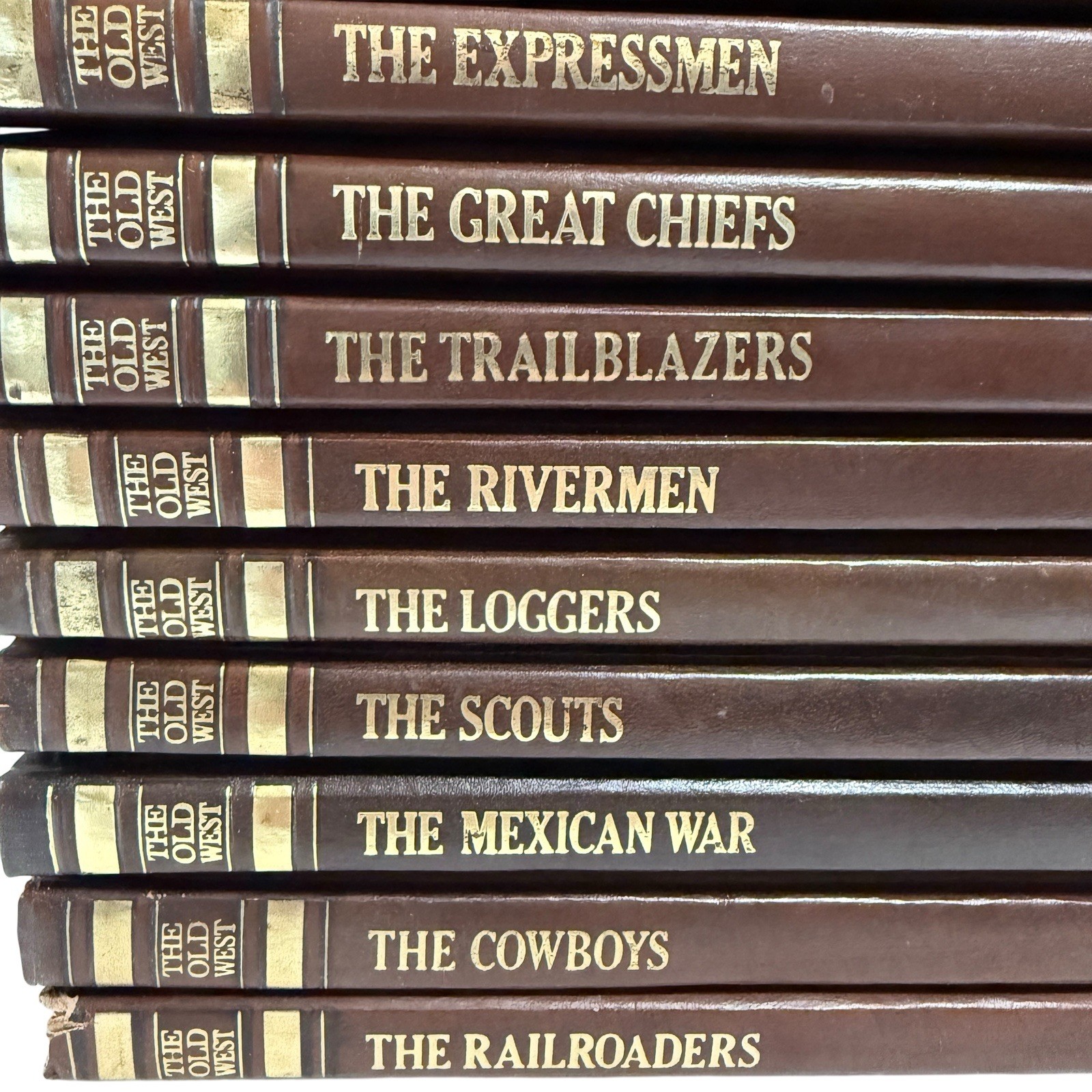 Time Life Series The Old West Leatherette Hardcovers Wild History Lot of 20 1970