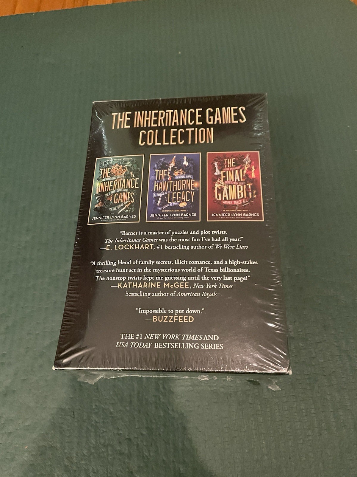 Inheritance Games Collection by Jennifer Lynn Barnes – New and Sealed
