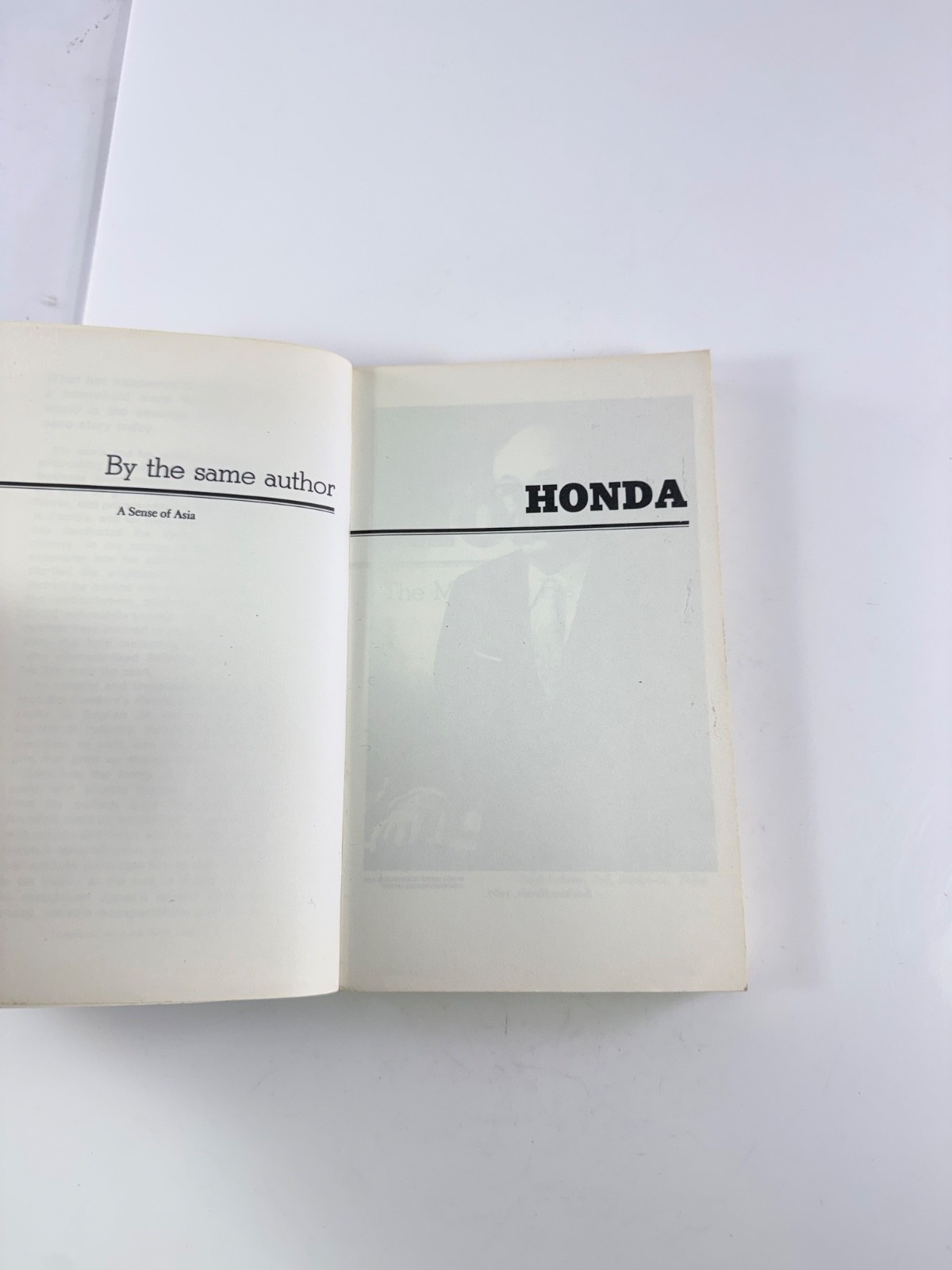 Tuttle Honda The Man and His Machines Sol Sanders Vintage 1977 Paper Book Japan