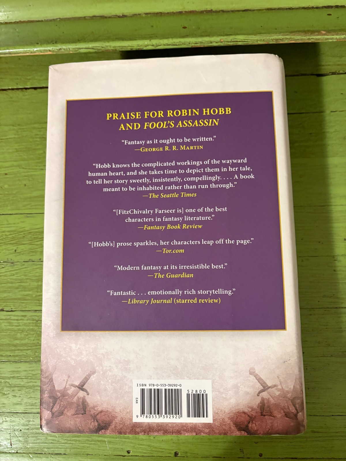 Robin Hobb Fool&rsquo;s Quest Fitz and The Fool Series #2 Hard Cover DJ Like New