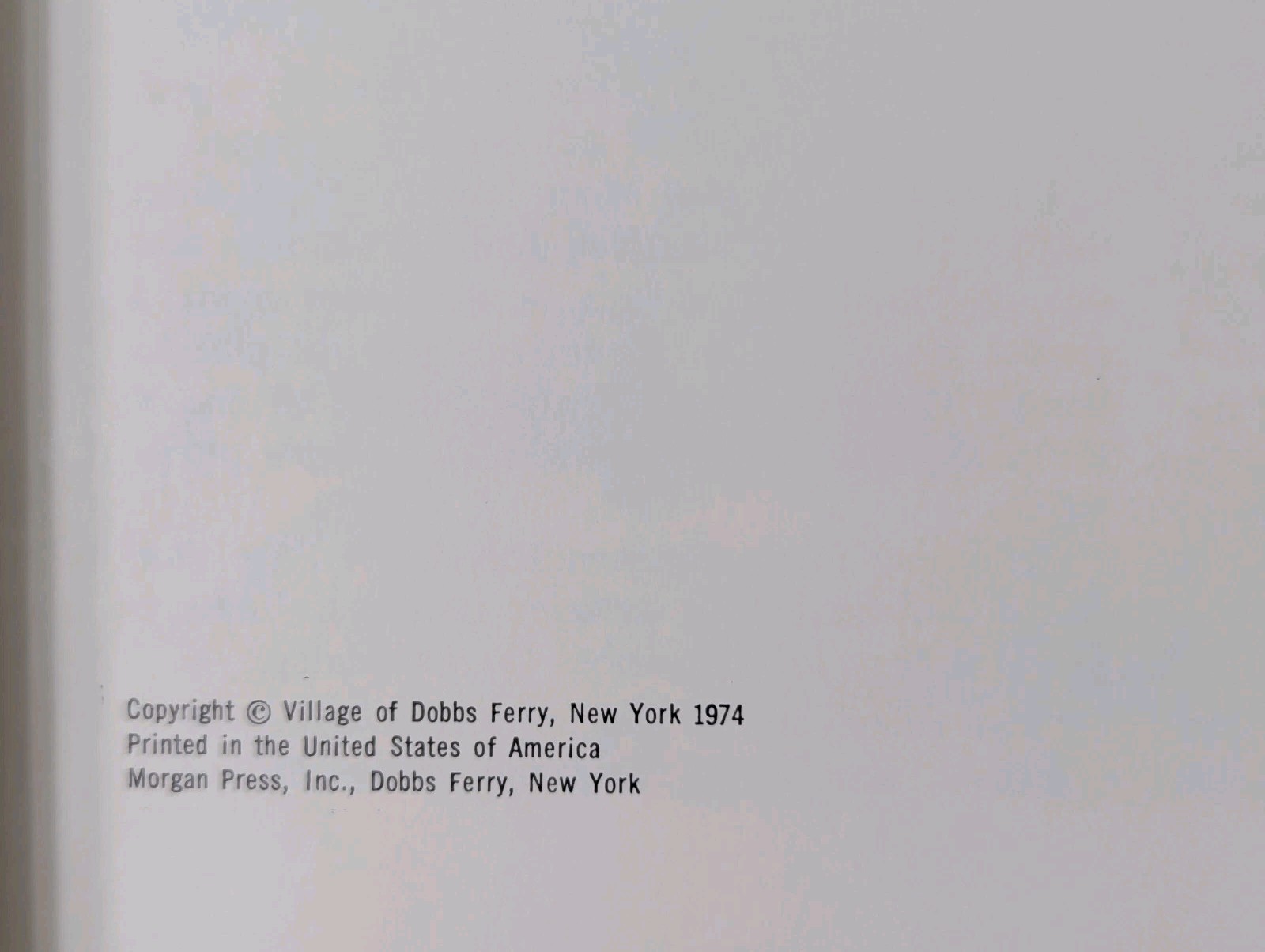 Life of a River Village : Dobbs Ferry, A Centennial Publication 1974 Paperback