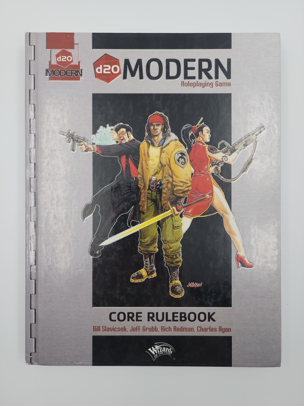 D20 Modern Roleplaying Game: Core Rulebook 1st Print Illustrated Hardcover
