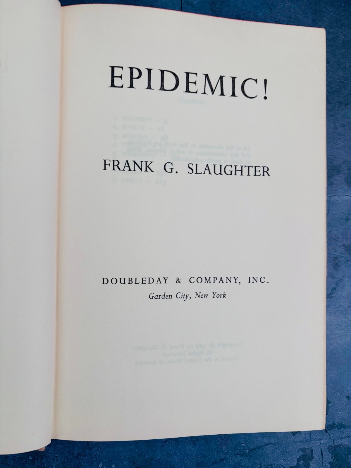 Vintage HC Lot x4 | Slaughter x2 + Brunner x2 | Medical & Sci-Fi Novels